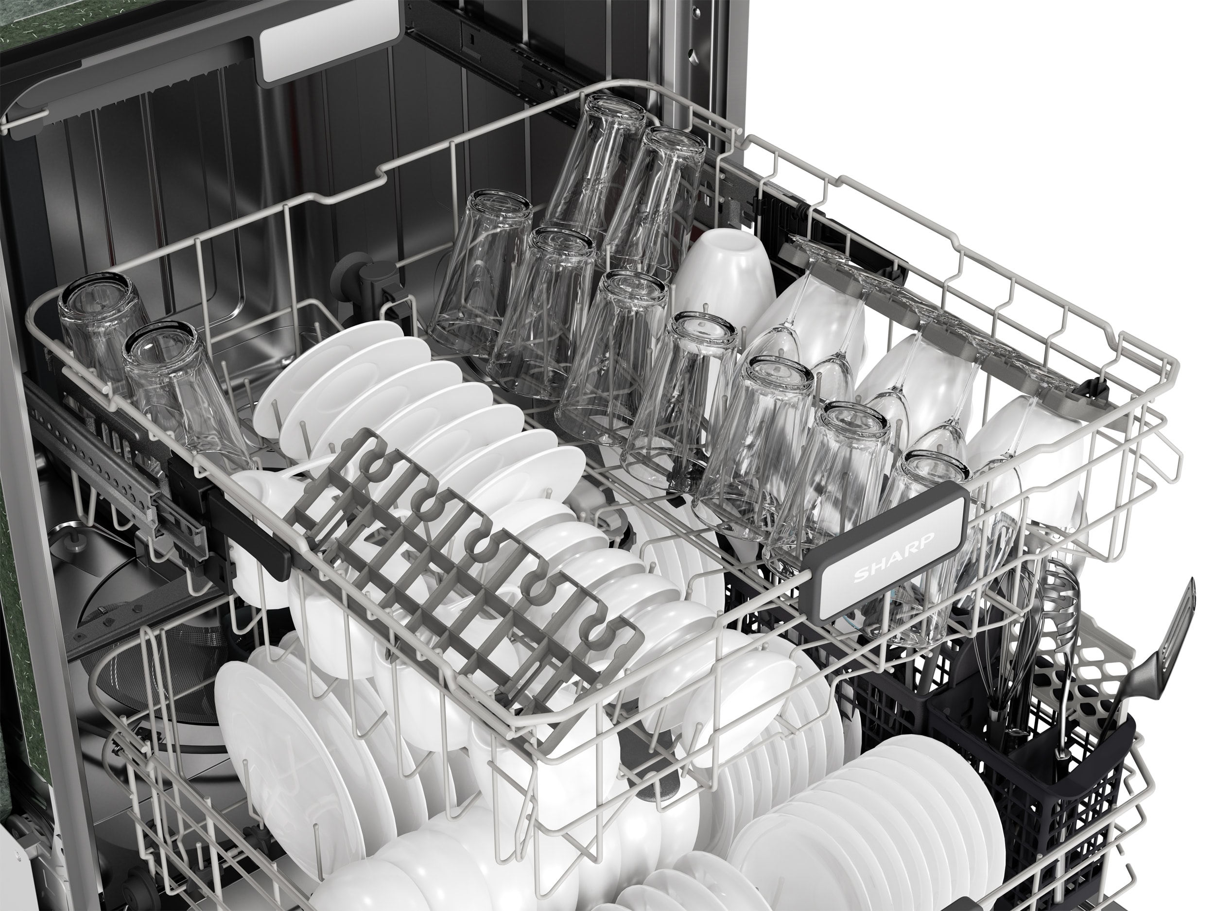 Sharp SDW6747GS Builtin-Dish - View #7