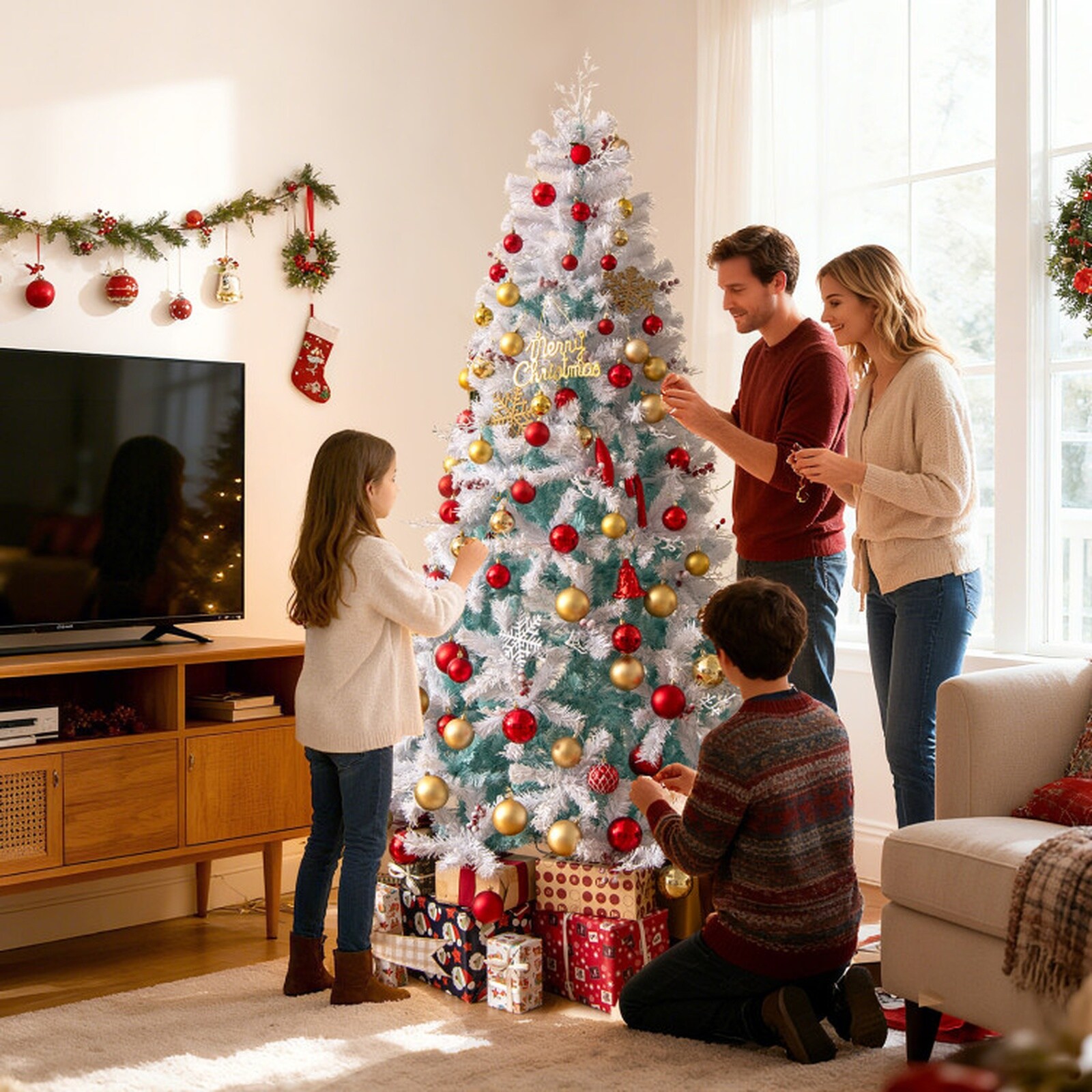 SUGIFT LW102SUGHY3085 Artificial-Christmas-Trees - View #2