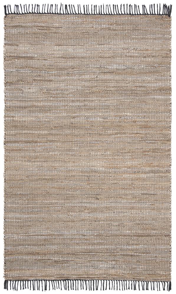 Safavieh VTL203B-5 Vintage Leather Lyman 5 x 8 (ft) Leather Beige Rectangular Indoor Coastal Area rug