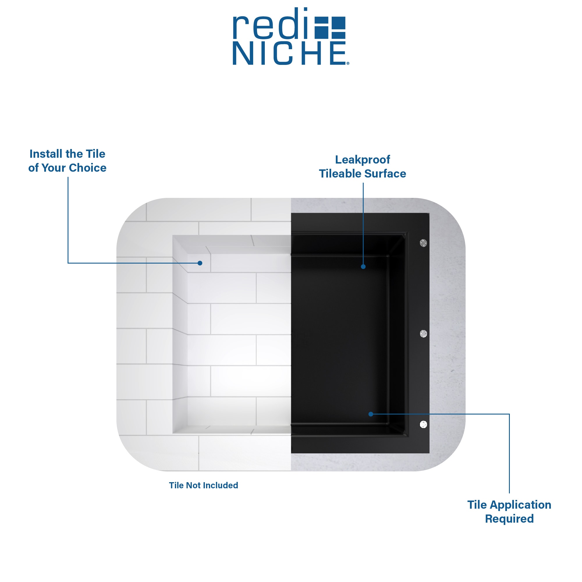 Tile Redi RN1614S-BI Shower-Accessories - View #3