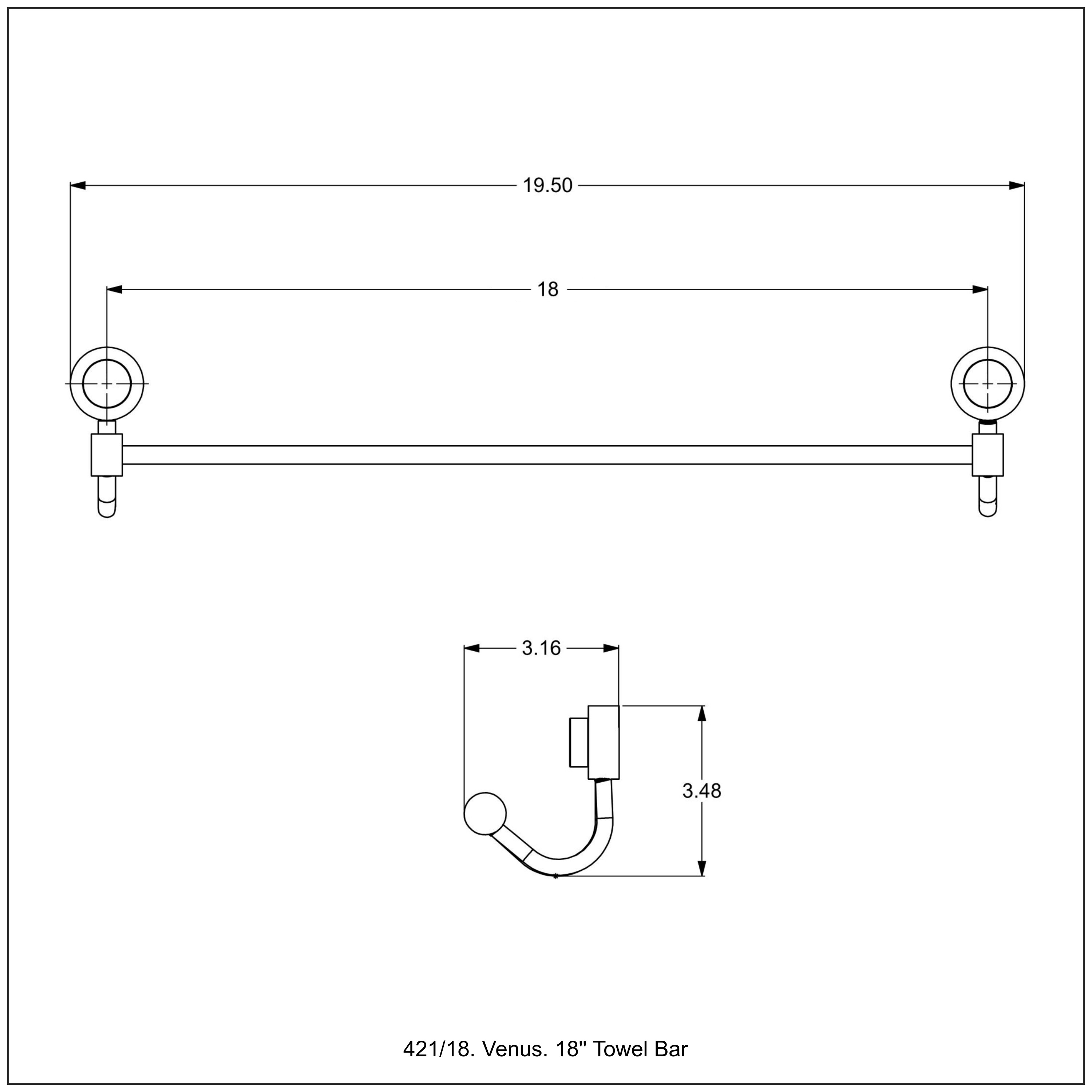 Allied Brass 421/18-BBR d060350 - View #3
