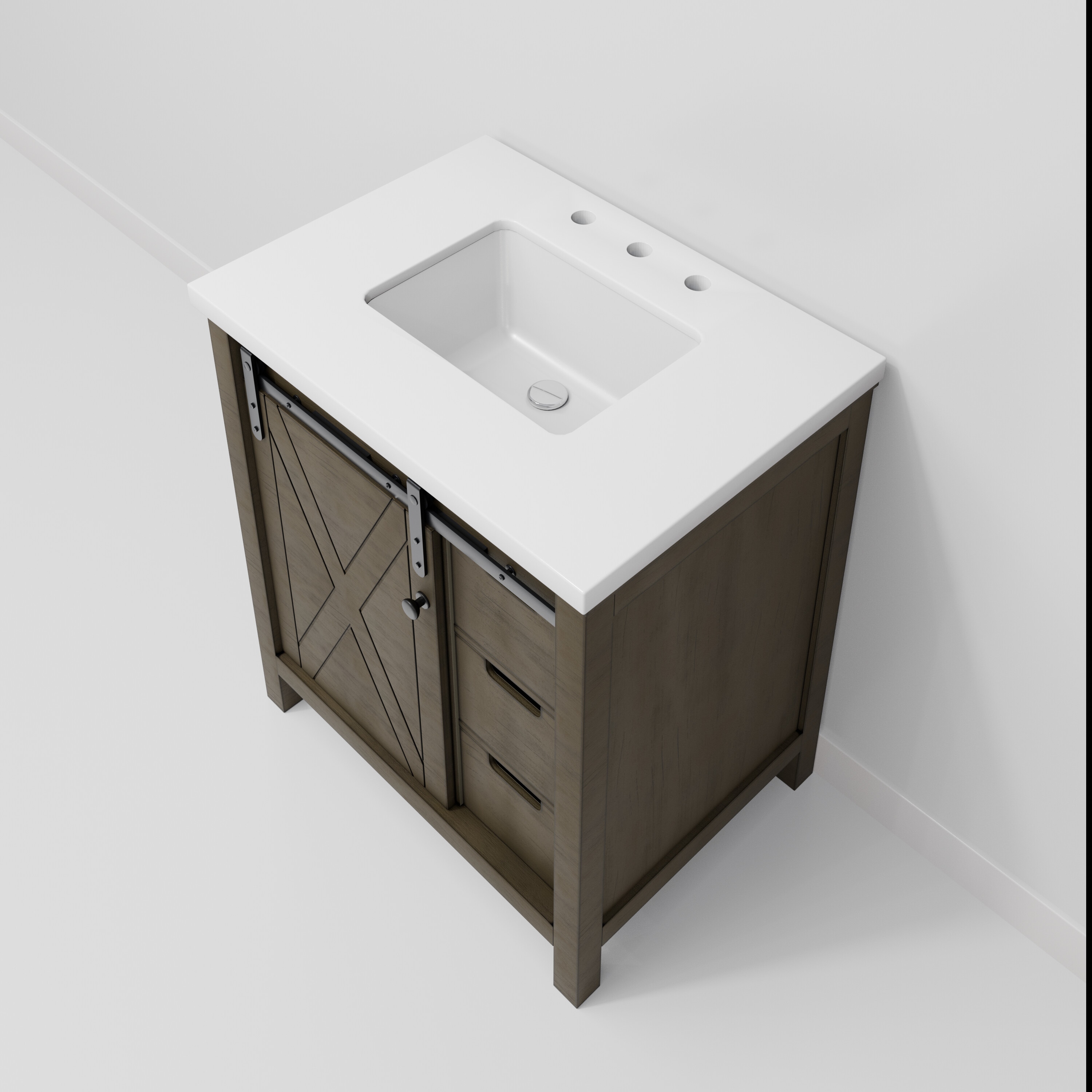 Lexora LVM30SK300 Bath-Vanity-Combo - View #5
