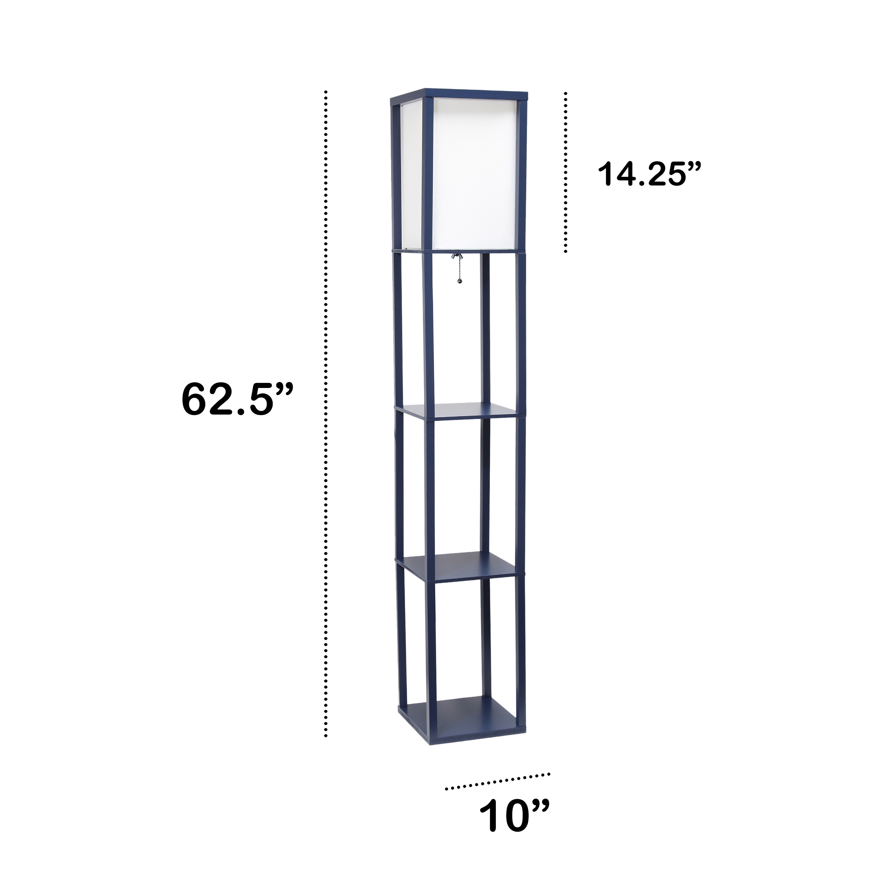 Lalia Home LHF-3004-NV-LB floorlamps - View #3