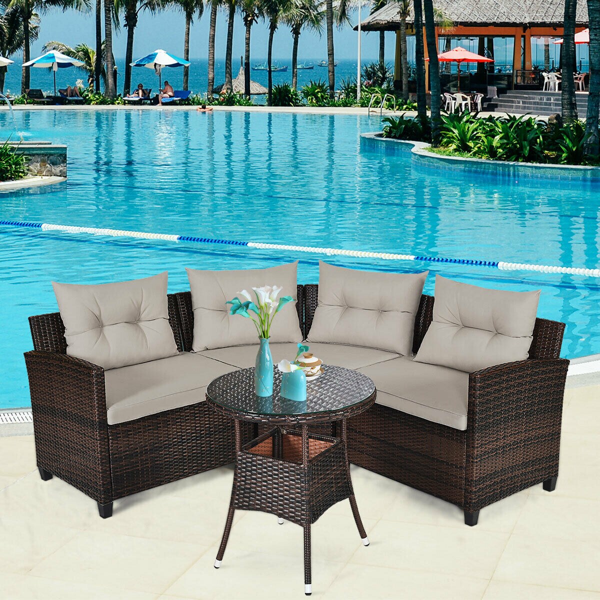 Slickblue D-CO-+NBA55686WH Patio-Sofas-Daybeds - View #4