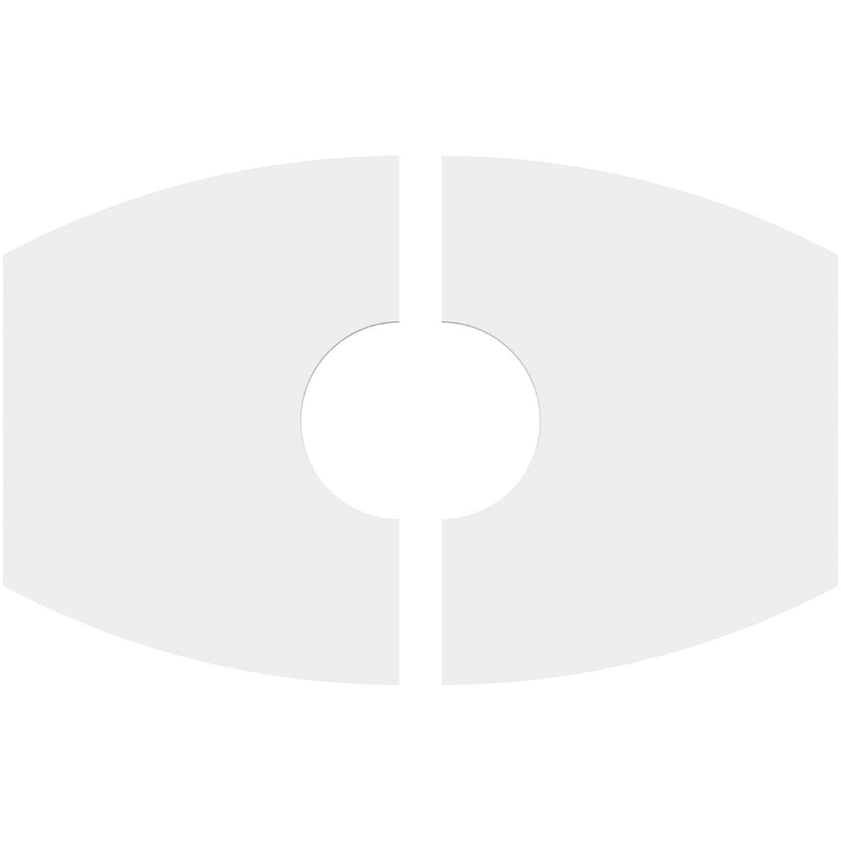 Ekena Millwork CMP12X8KY2-03000 Ceiling-Medallions - View #4