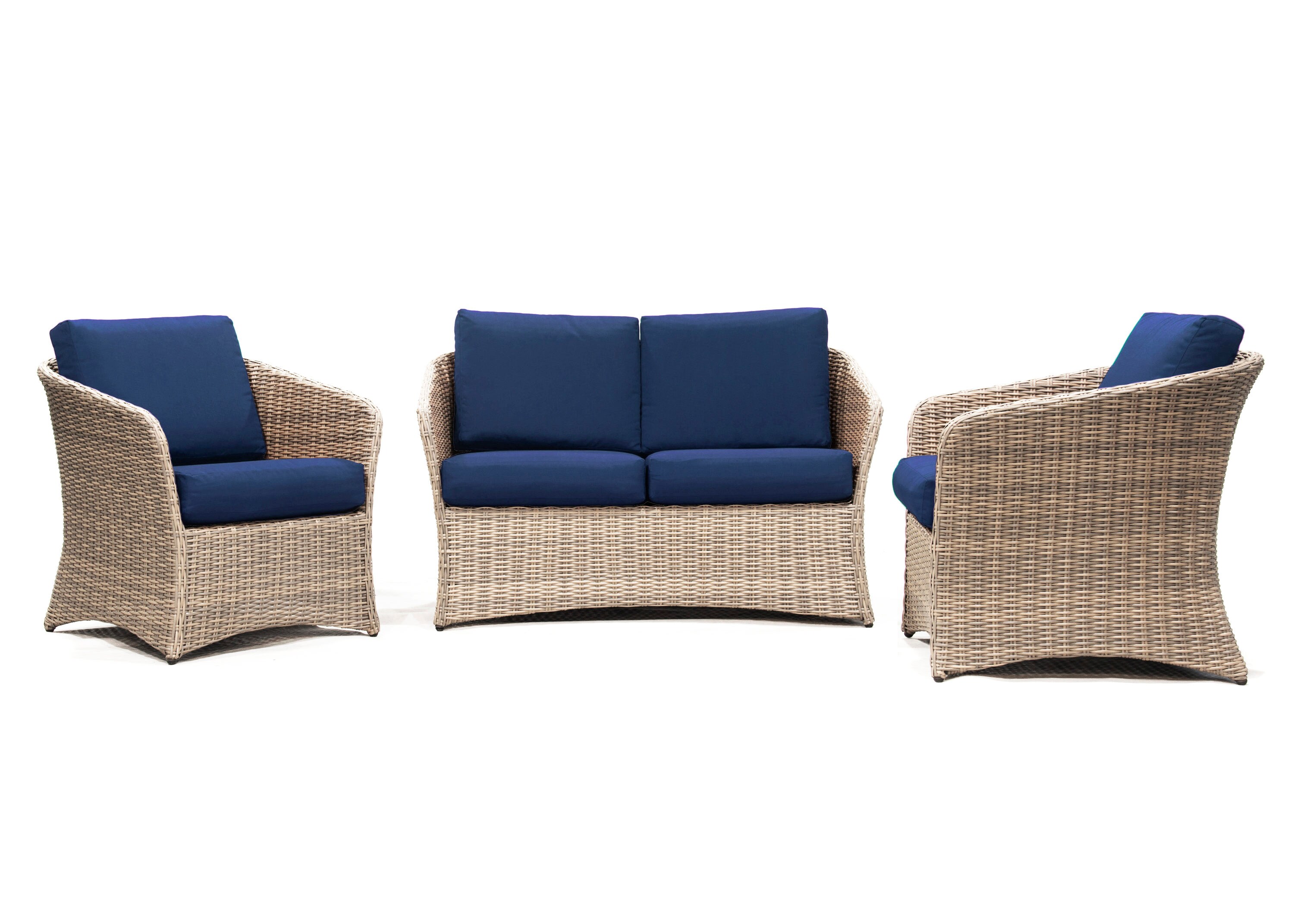 Leisure Made 381776-NVY Patio-Conversation-Sets - View #5