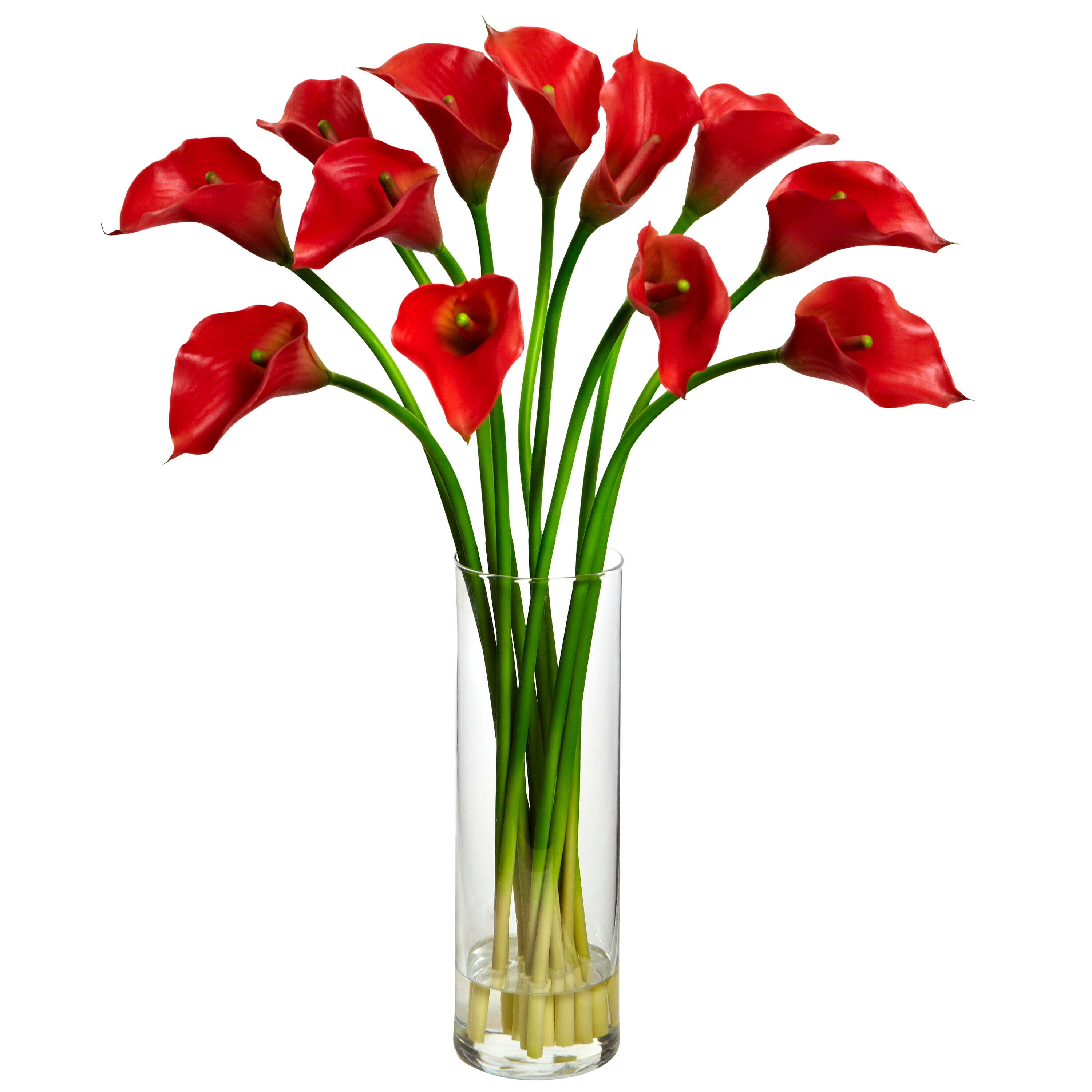  20-in Mini Calla Lily Artificial Flower Arrangement