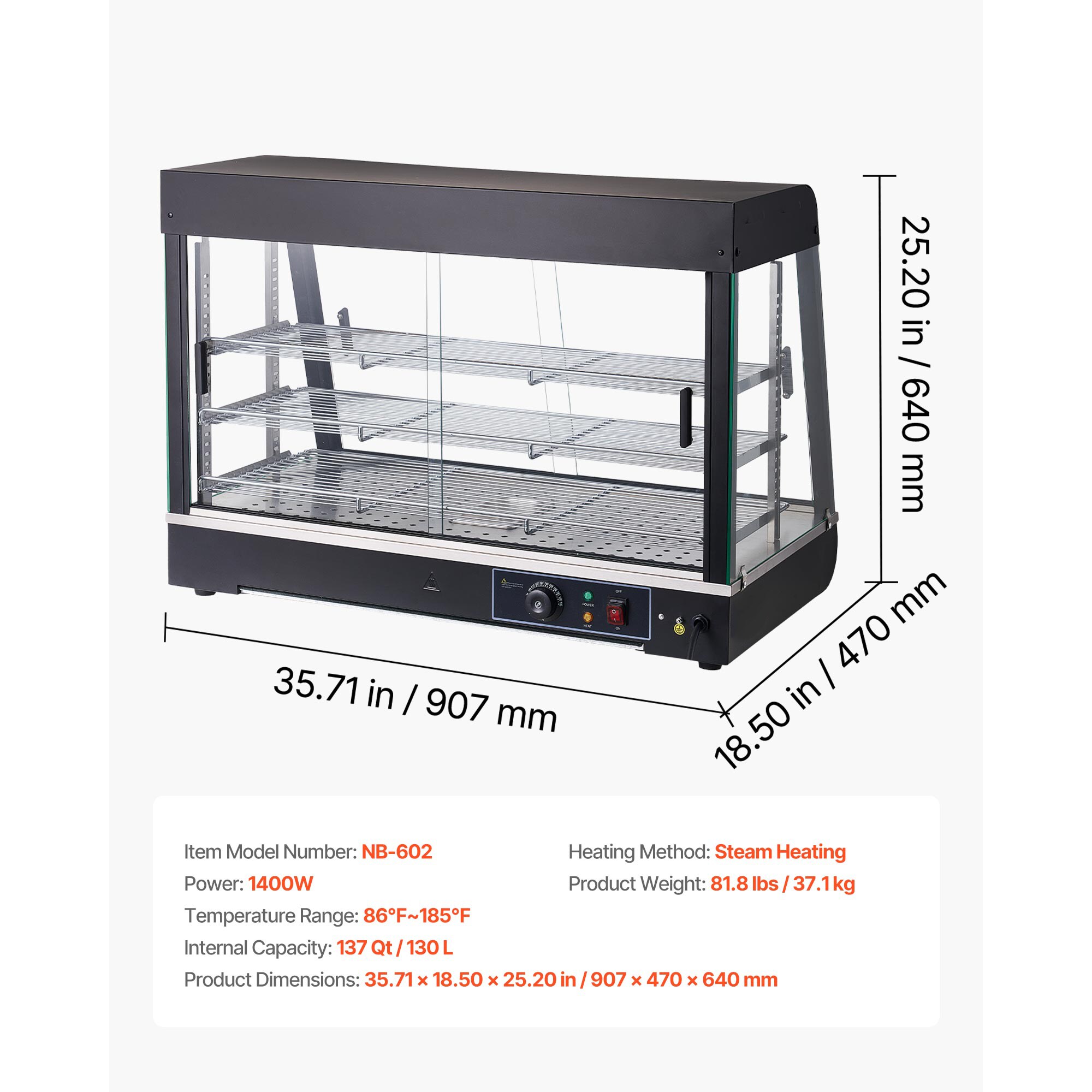 VEVOR SCTYZSJHS3C314994V1 Buffet-Servers - View #7