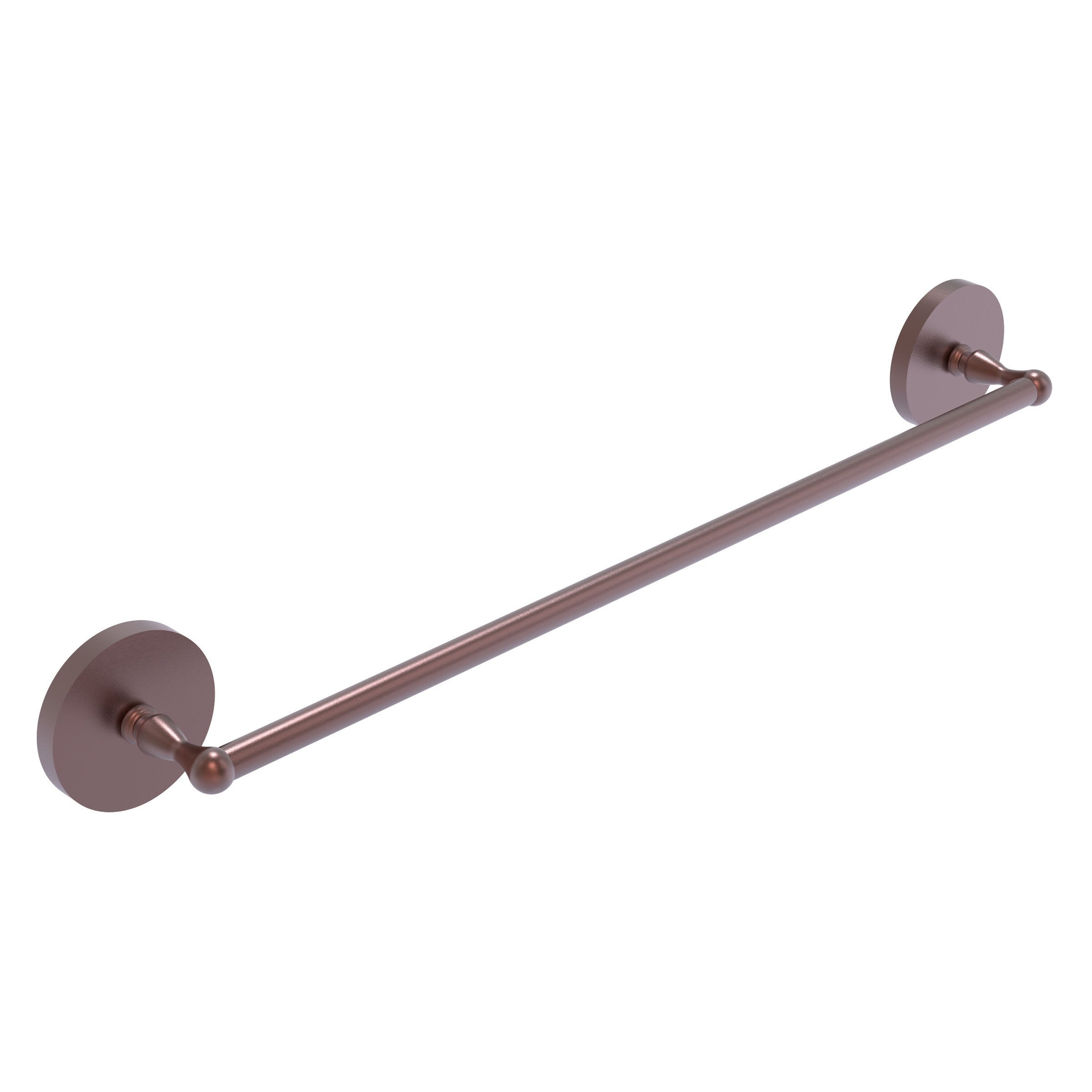 Allied Brass 1031/18-CA Skyline 18-in Antique Copper Wall mount Single Towel Bar