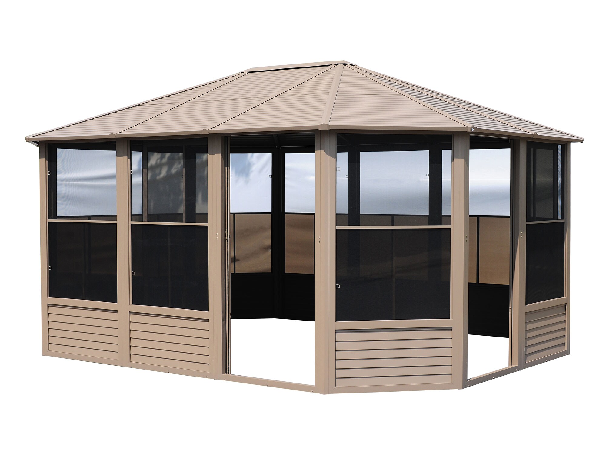 Gazebo Penguin 41215MR-12 Wood-Resin-Gazebos - View #16
