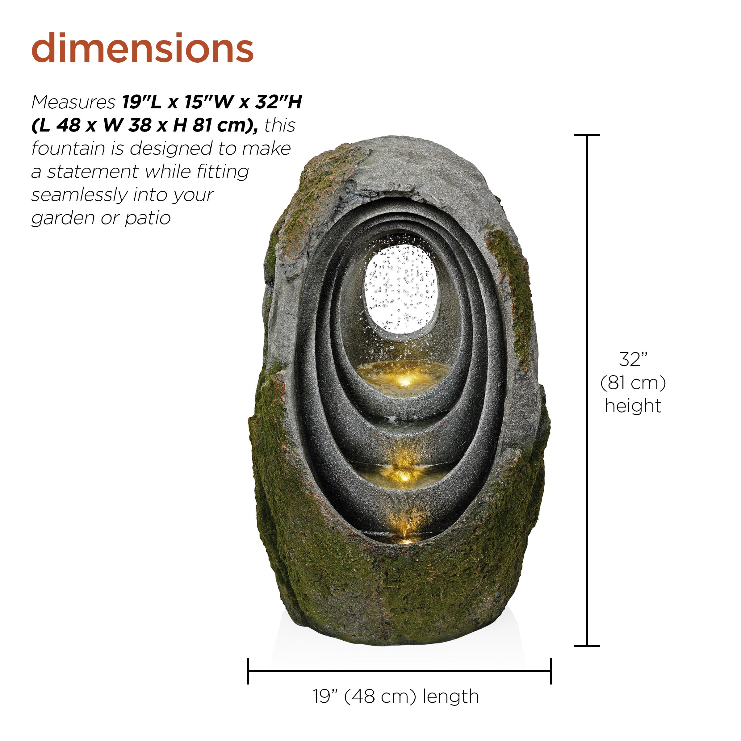 Alpine Corporation WIN1702 fountains - View #7