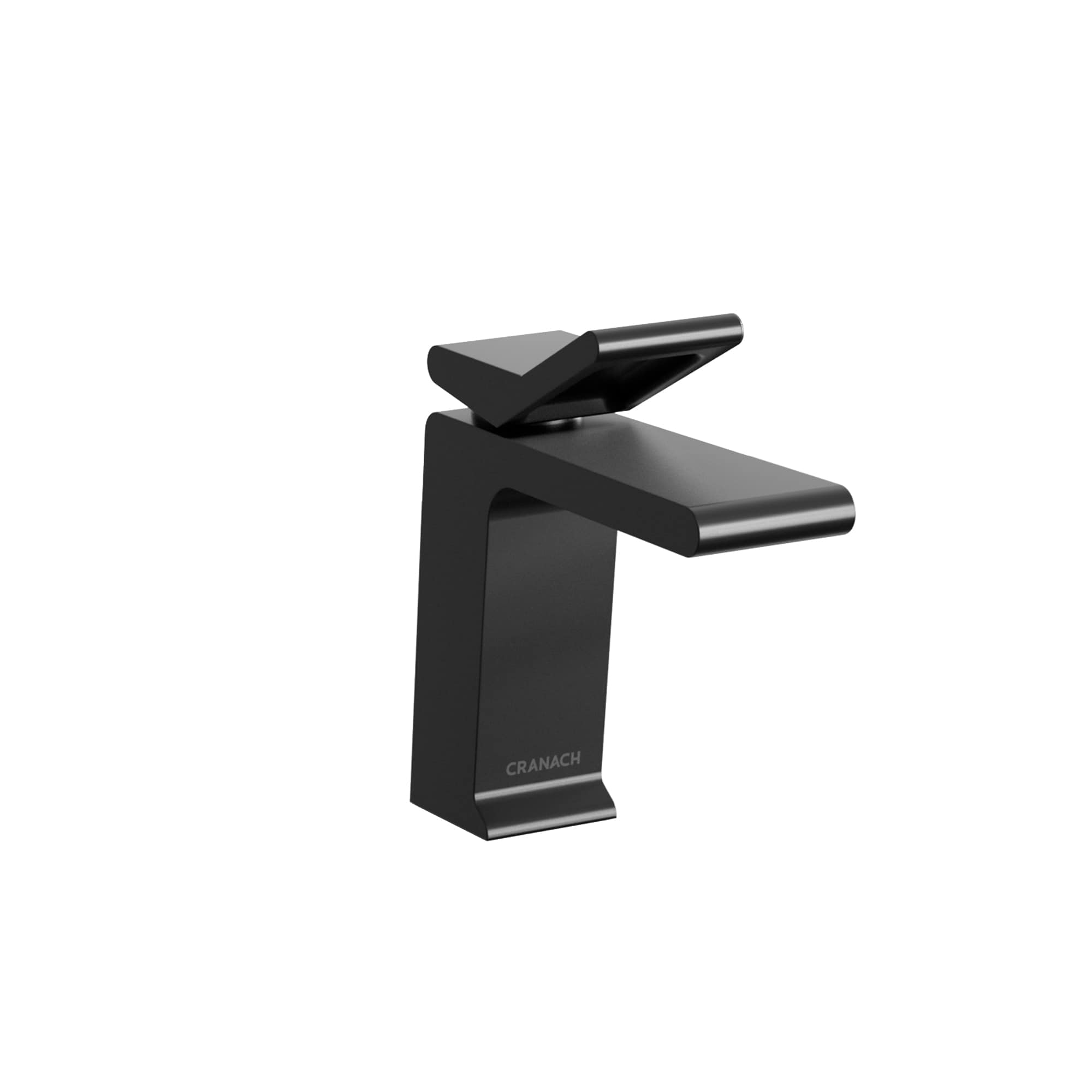 CRANACH C50.FA01.MB FARNE Waterfall Single-Hole One-Handle Bathroom Sink Faucet with Pop-Up Drain