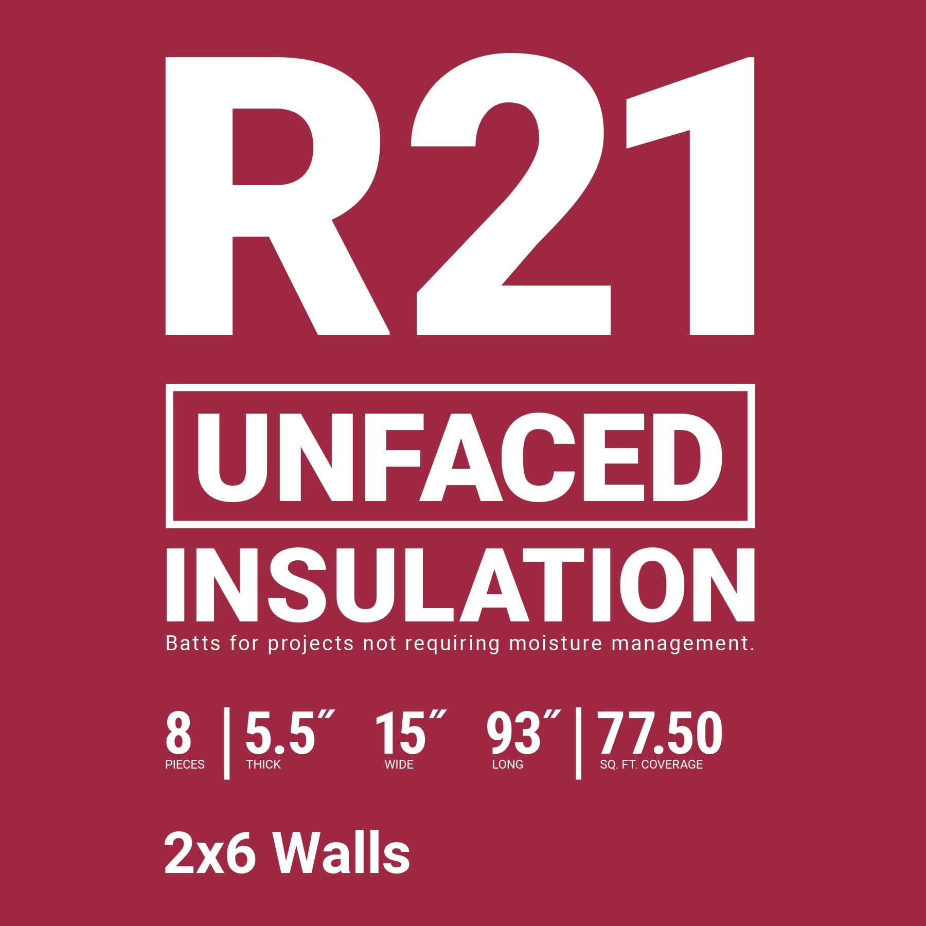 Owens Corning U89BP Batt-Insulation - View #2