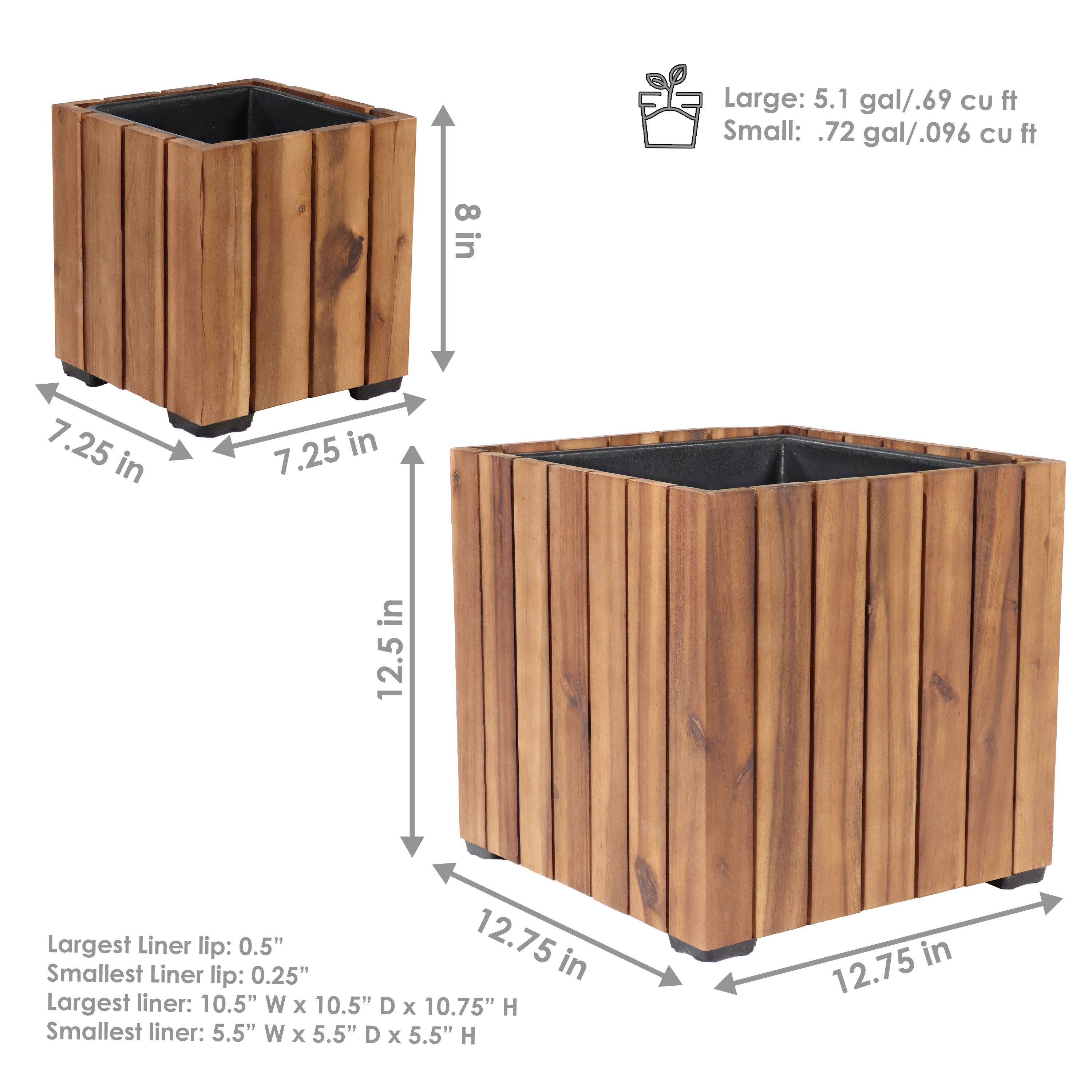 Sunnydaze Decor TAM-406 Planter-Window-Box - View #3