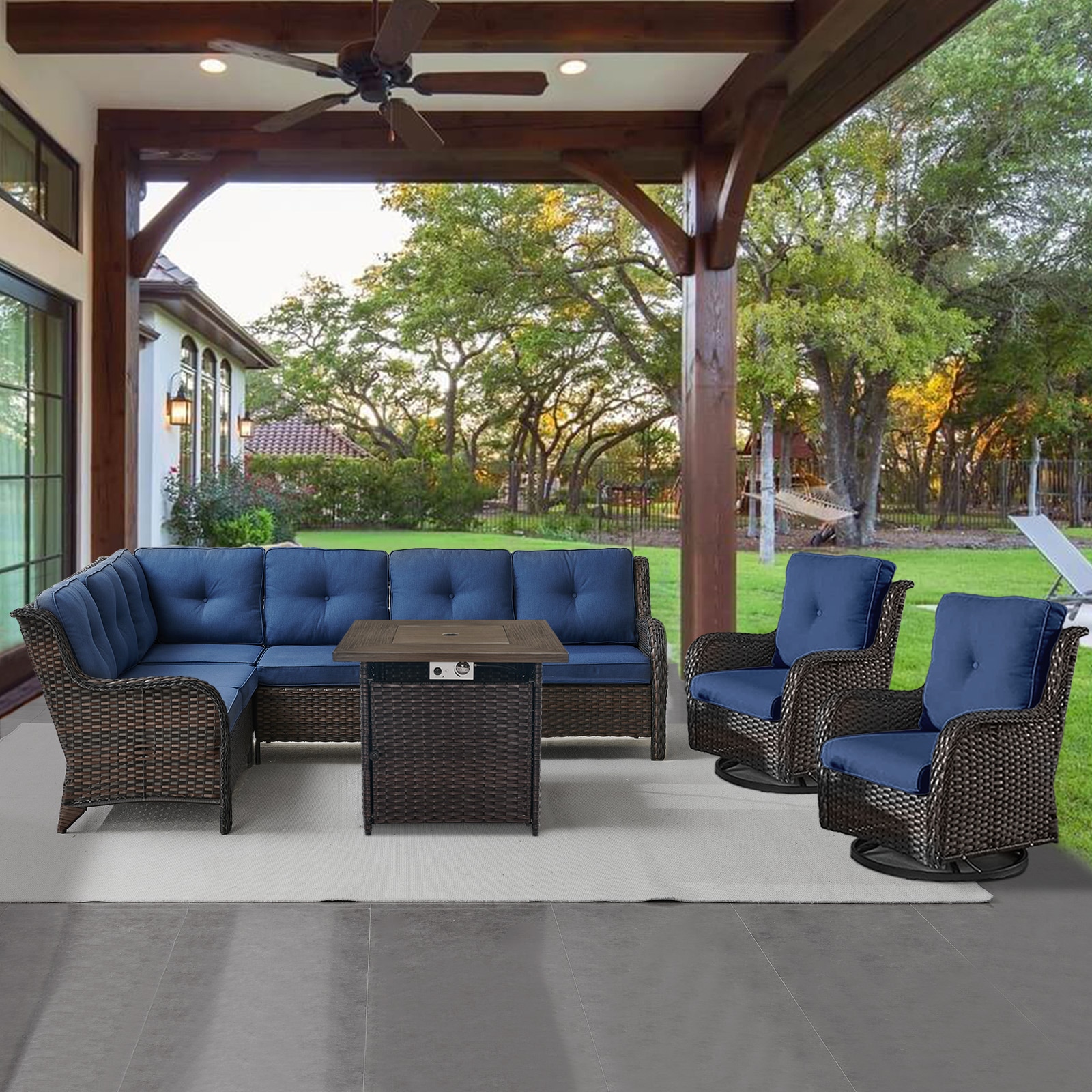 Rilyson FS023054056058098-1 Patio-Conversation-Sets - View #2