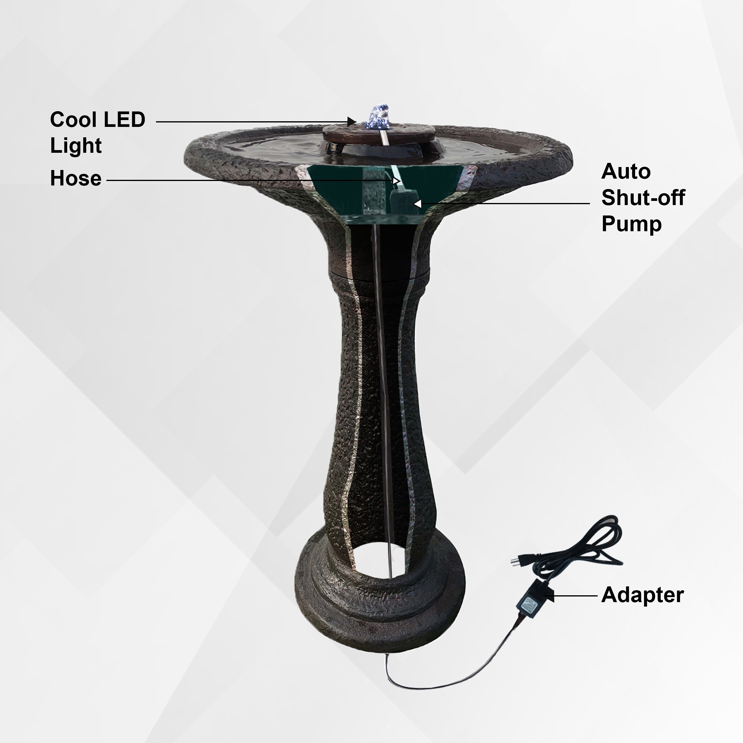 XBrand ALLB3604 fountains - View #11