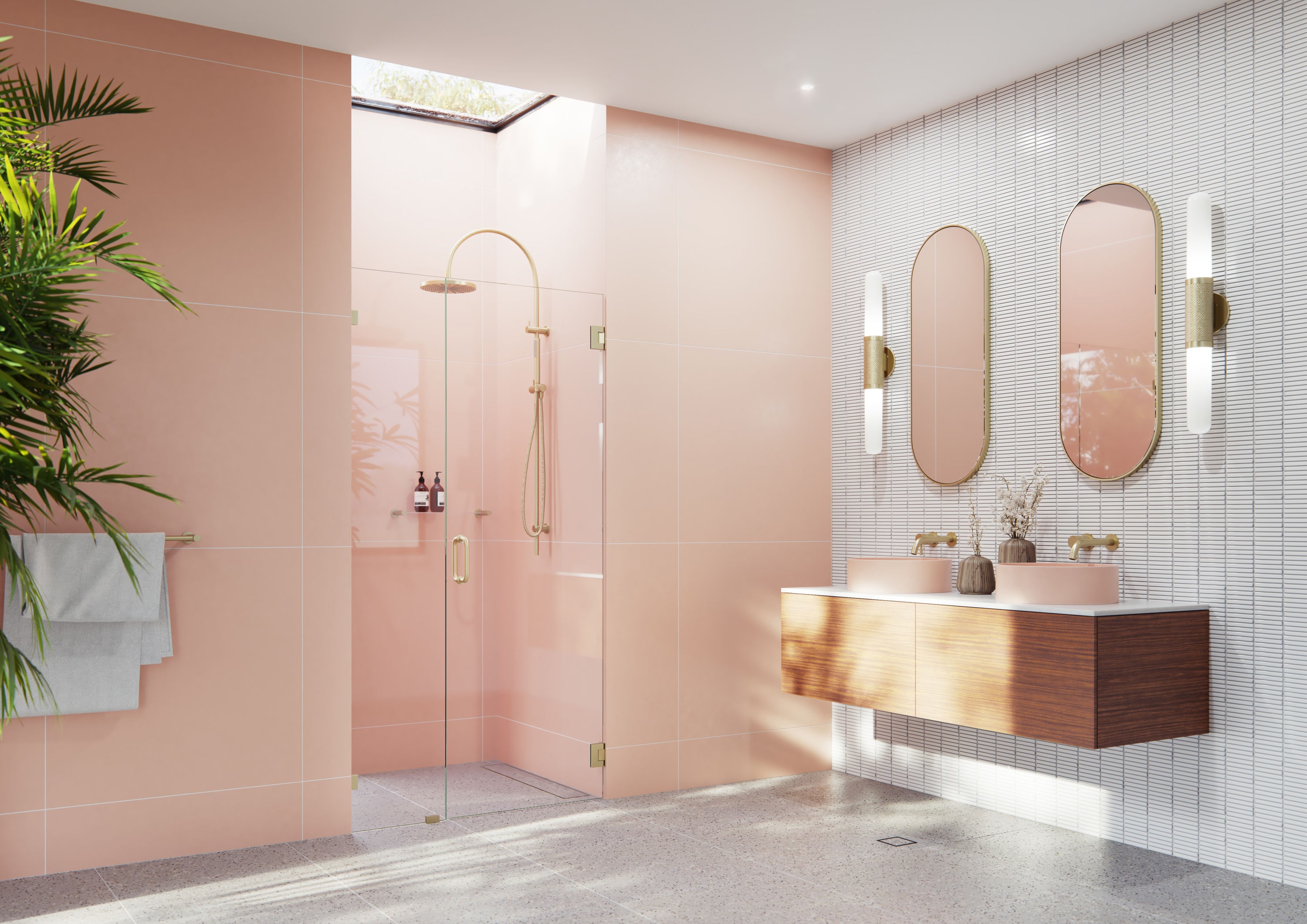Glass Warehouse GW-WH-44-SB Shower-Doors - View #3