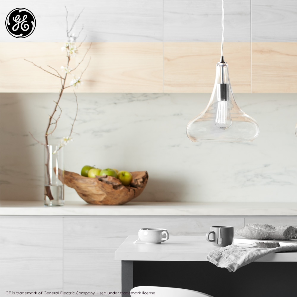 Ge Refresh Hd Pearl Filament 60 Watt Eq St19 Daylight Medium Base E 26 Dimmable Led Decorative 4436