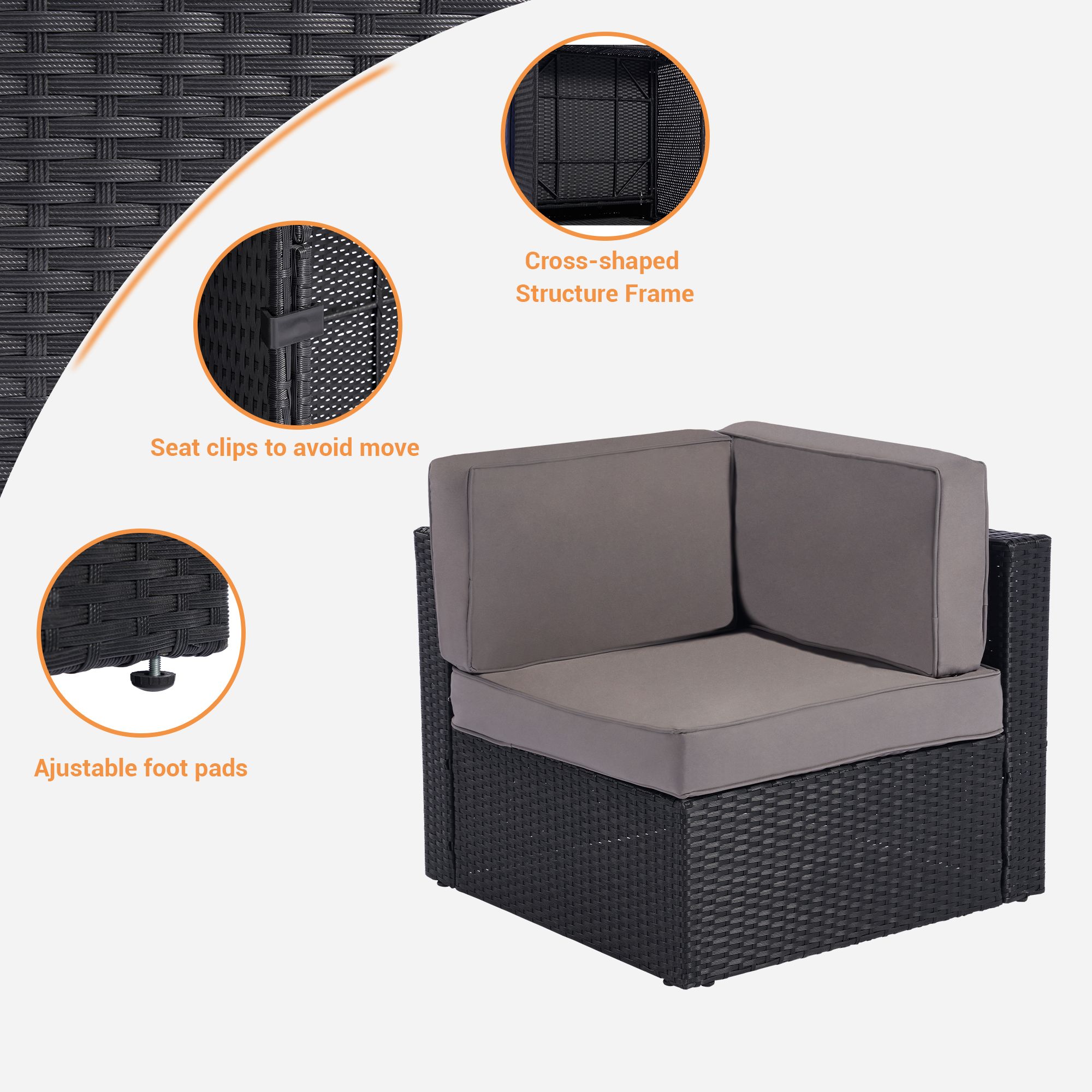 SANSTAR L-WS204LYV1 Patio-Conversation-Sets - View #5