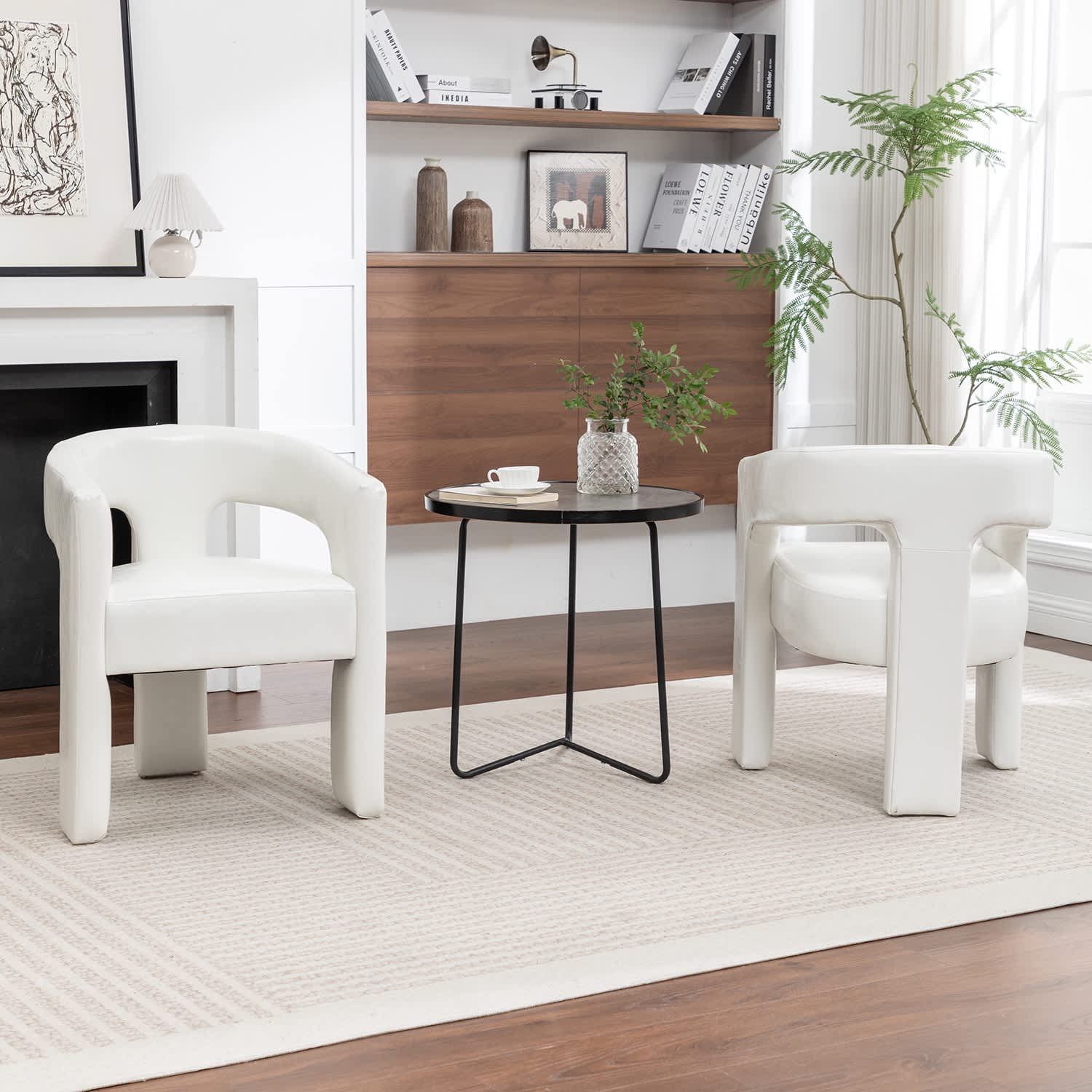 SEYNAR CE709-BEIGE-S2 Dining-Chairs - View #2