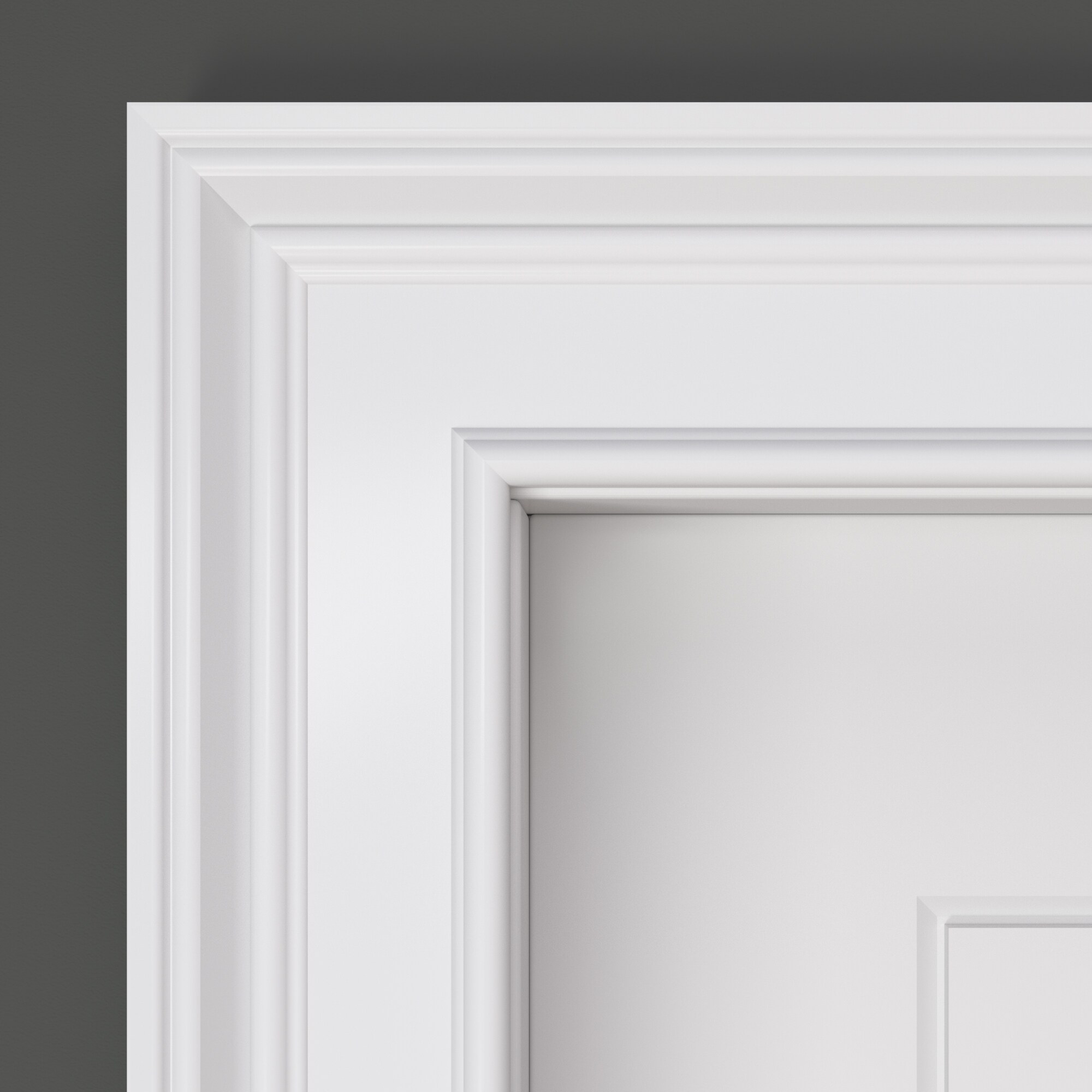 ReliaBilt 1-in x 3-1/4-in x 8-ft Primed Mdf Casing in the Window & Door ...