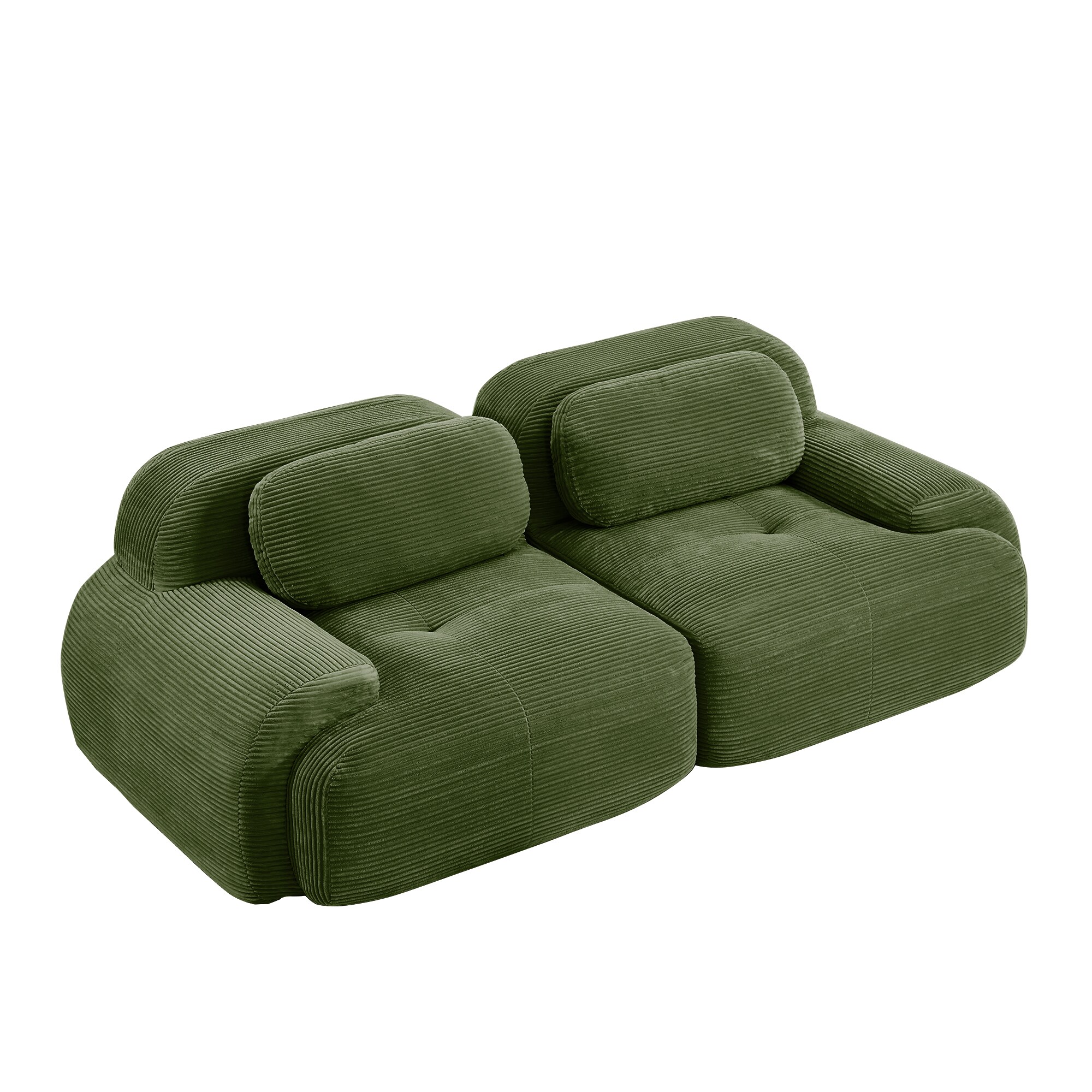 Homy Casa SMZO-QEY-GR Sofas-Loveseats - View #15