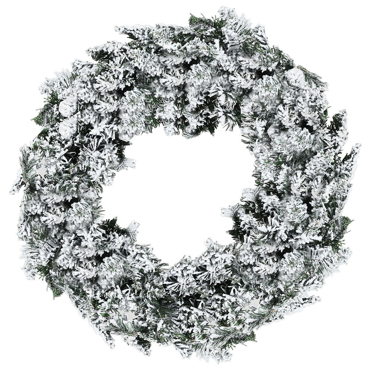 WELLFOR CM-HWY-22043 Artificial-Christmas-Wreaths - View #3
