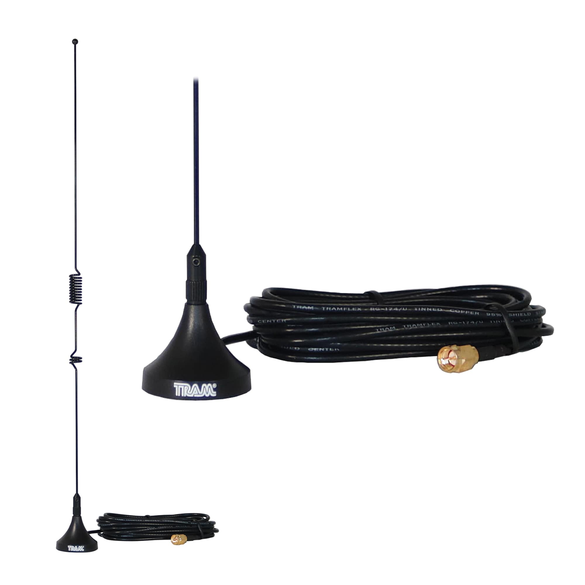 Tram 144mhz 430mhz Dual Band Magnet Antenna With Sma Male Connector In The Mobile Audio