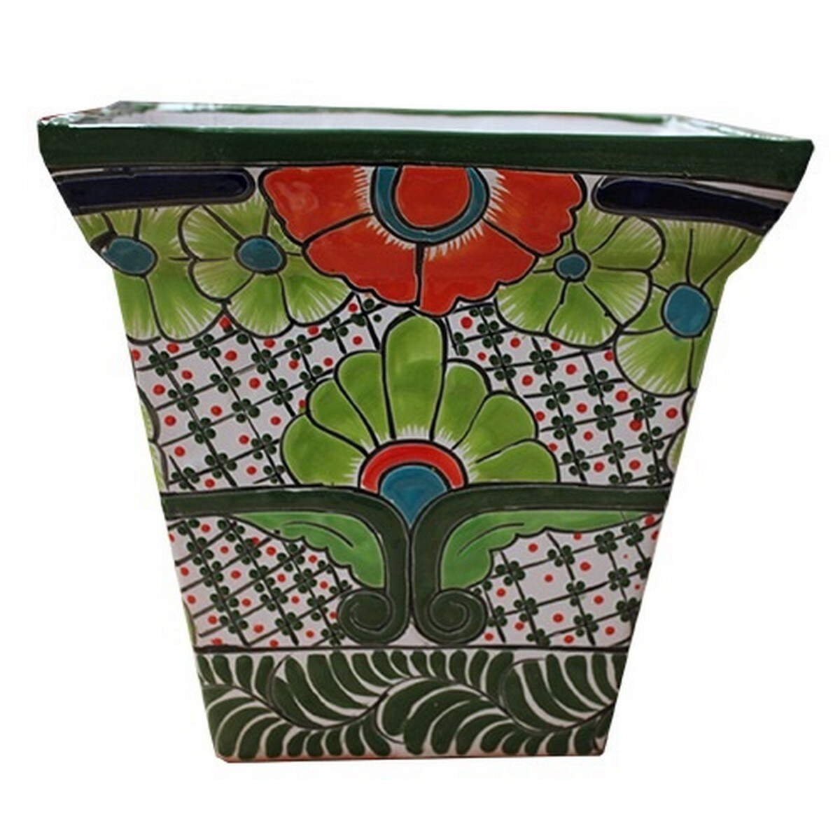 B ARTE BICENTENARIO RC2600 Round 11.61-in W Large Multiple colors/finishes Ceramic Indoor/Outdoor Planter with Drainage Holes