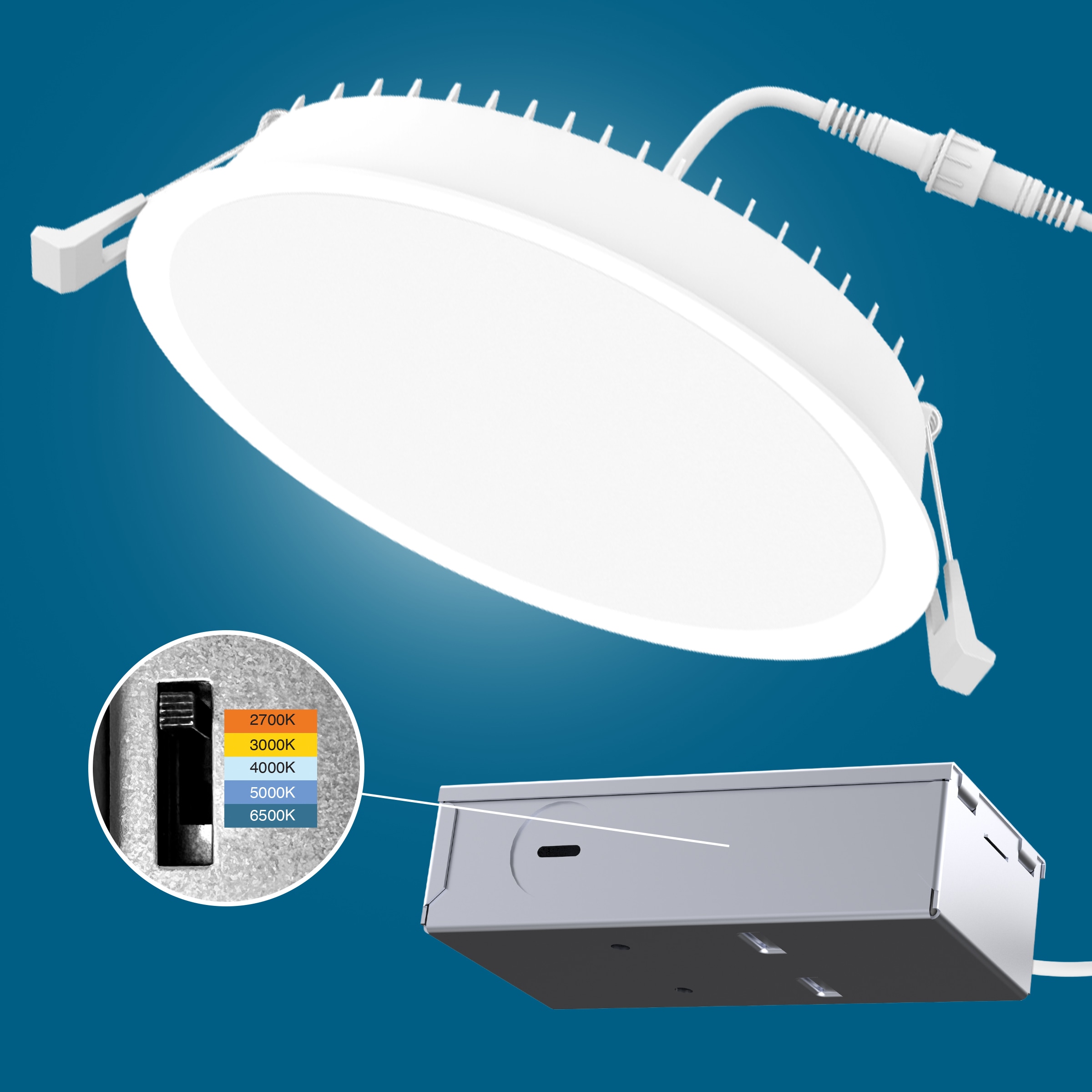 Utilitech LLEDR6XT/HO/5CCT/V2 Led-Retrofit-Downlight - View #15