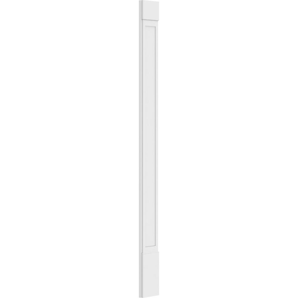 Ekena Millwork PILP10X120FP01-2 Entry-Door-Casing-Accents - View #4