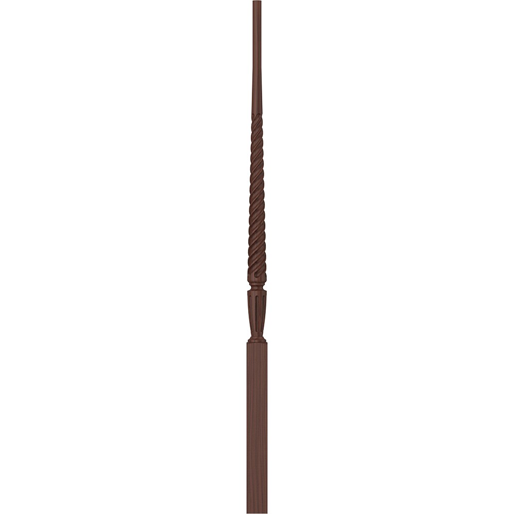 L.J. Smith Stair Systems LJT-2015-W 42 42-in x 1.75-in Unfinished Walnut Pin Top Stair Baluster