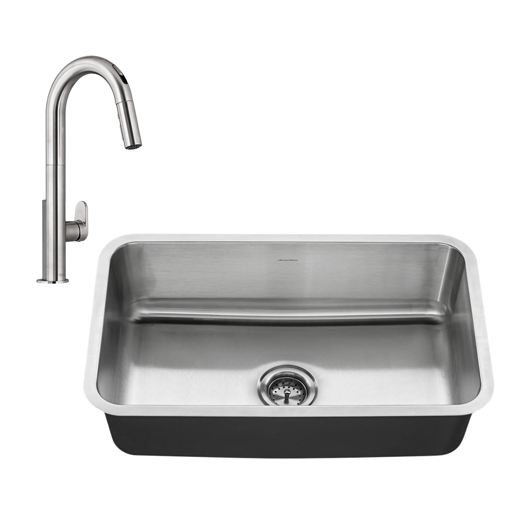 American Standard 30x18 Stainless Steel Kitchen Sink Silver for sale online 