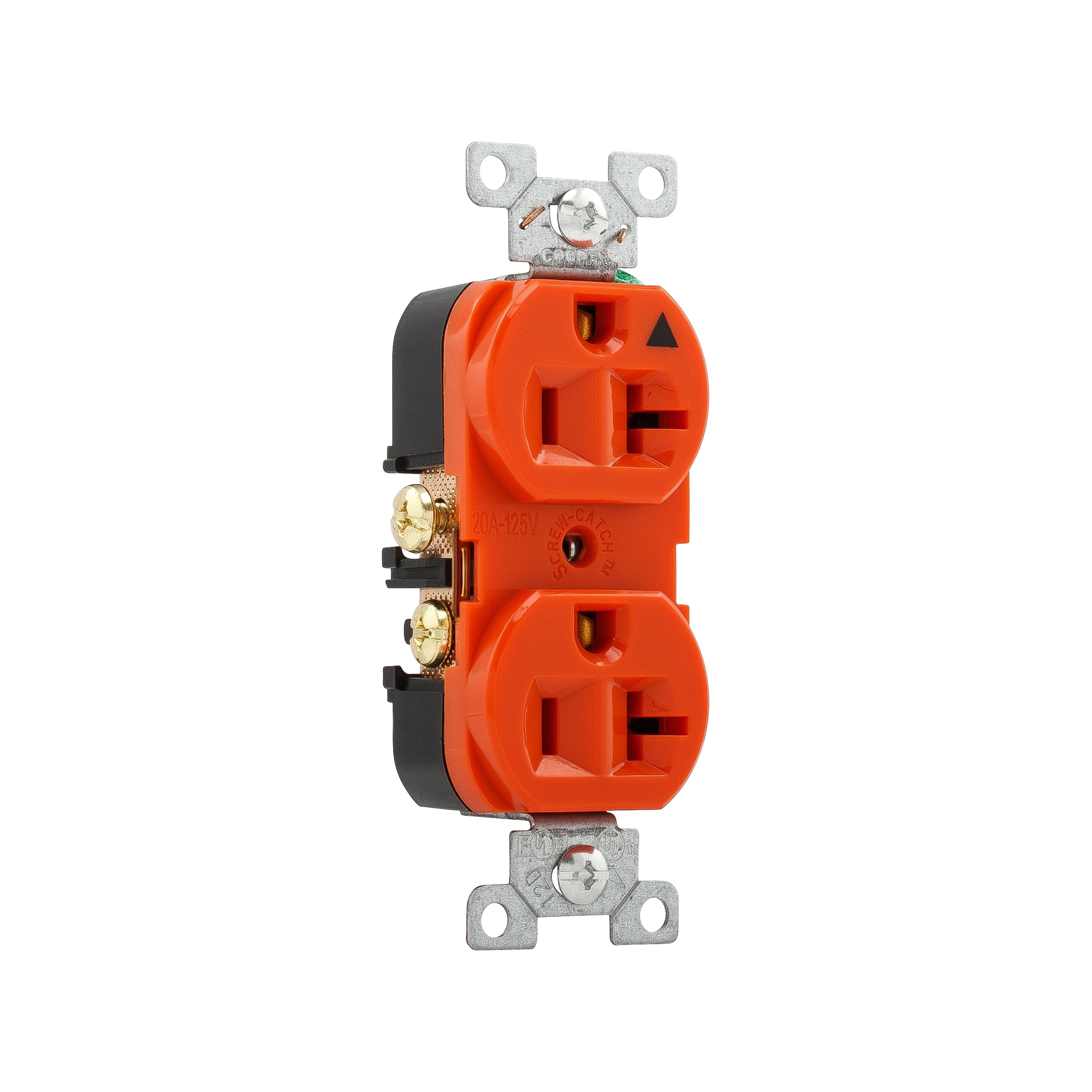 Eaton IG5362RN-BX-LW Arrow Hart 20 -Amp 125-volt Residential/Commercial Duplex Outlet , Orange