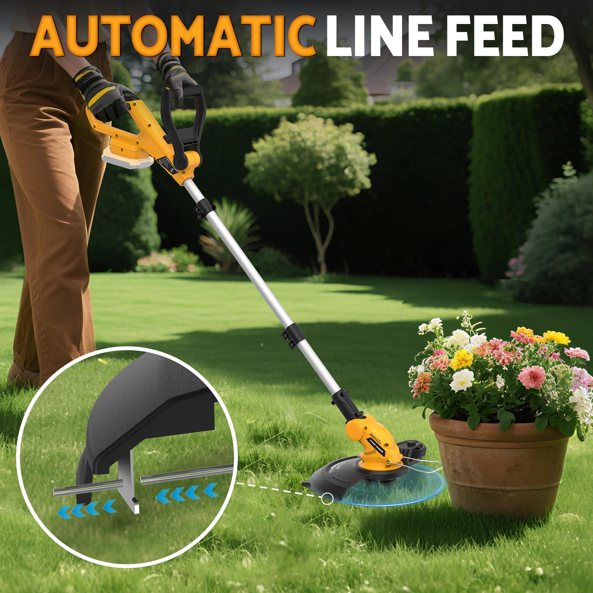 Ahfiwaso LAH0804H163 Cordless-String-Trimmers - View #4