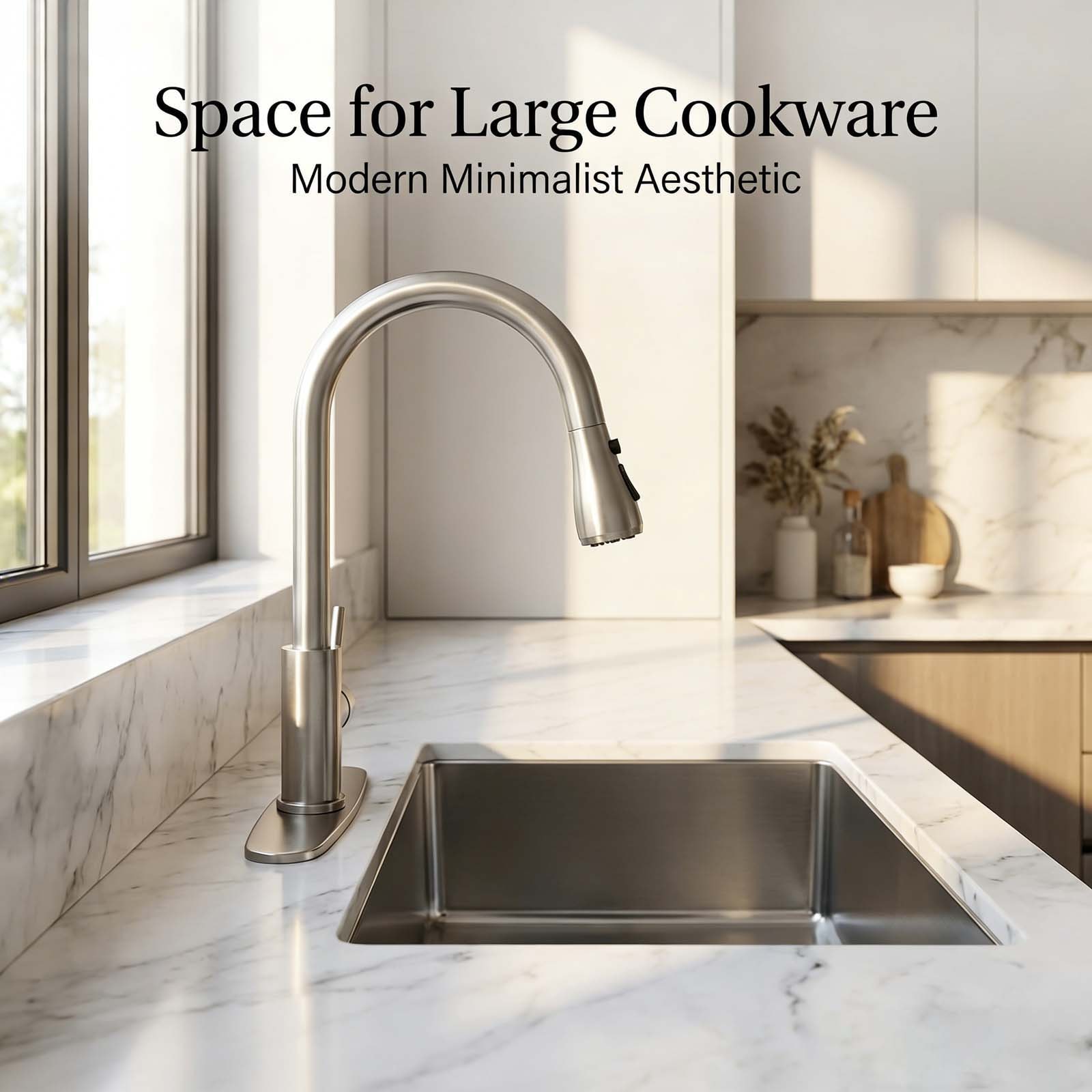 BYH B-KF001-BN Kitchen-Faucets - View #7