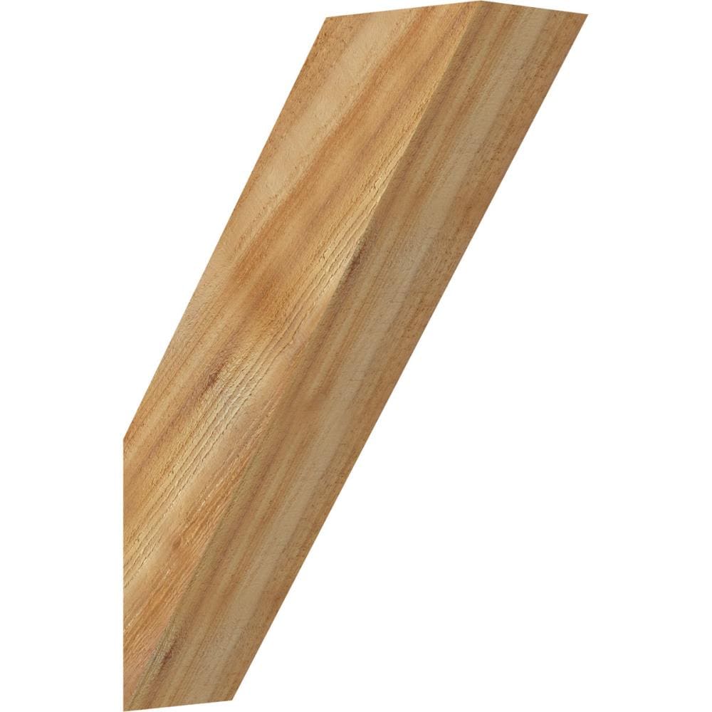 Ekena Millwork BRC06X18X26TRA00RWR 6-in x 18-in x 26-in Western Red Cedar Unfinished Wood Traditional rough sawn