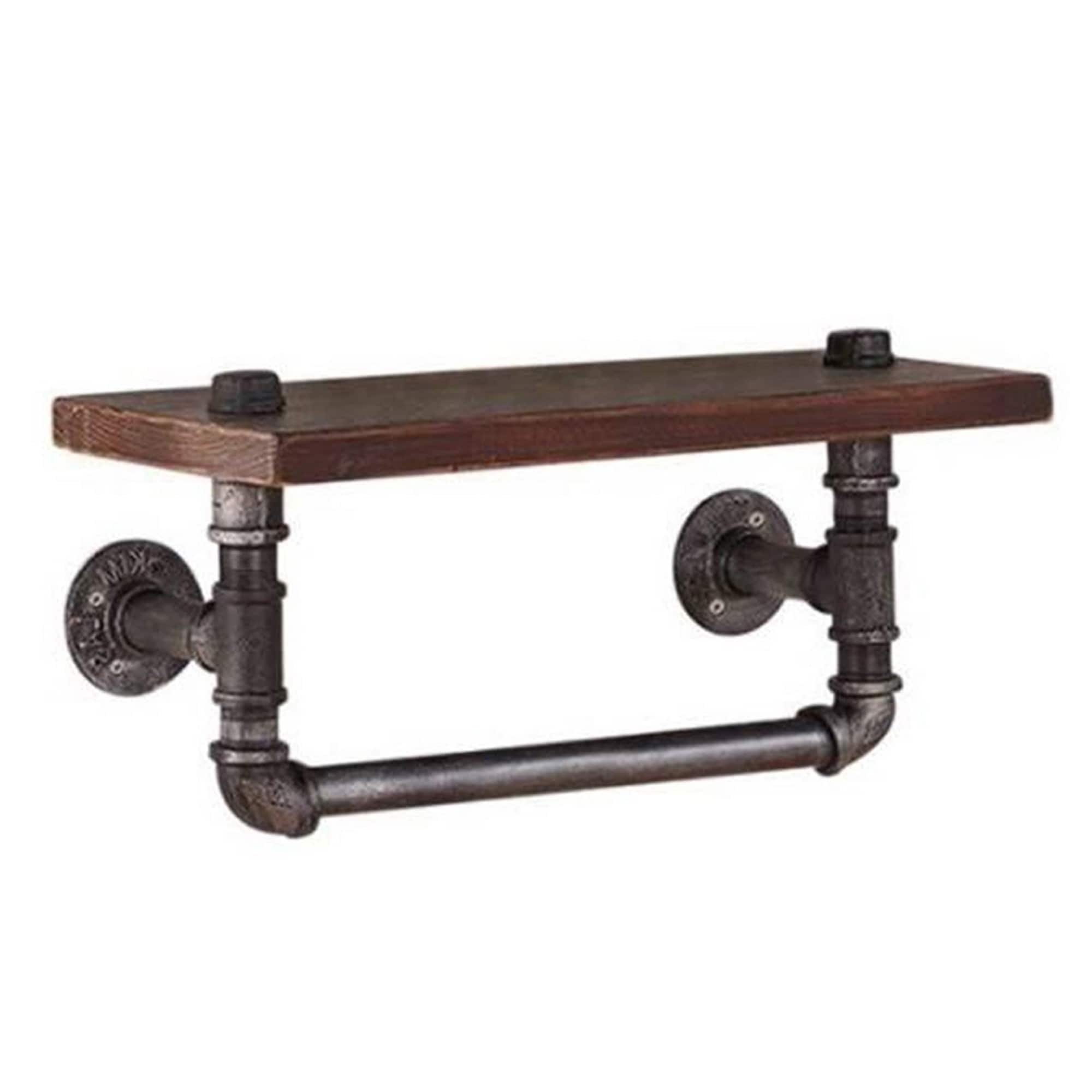 Benzara BM238326 Wall-Mounted-Shelving - View #3