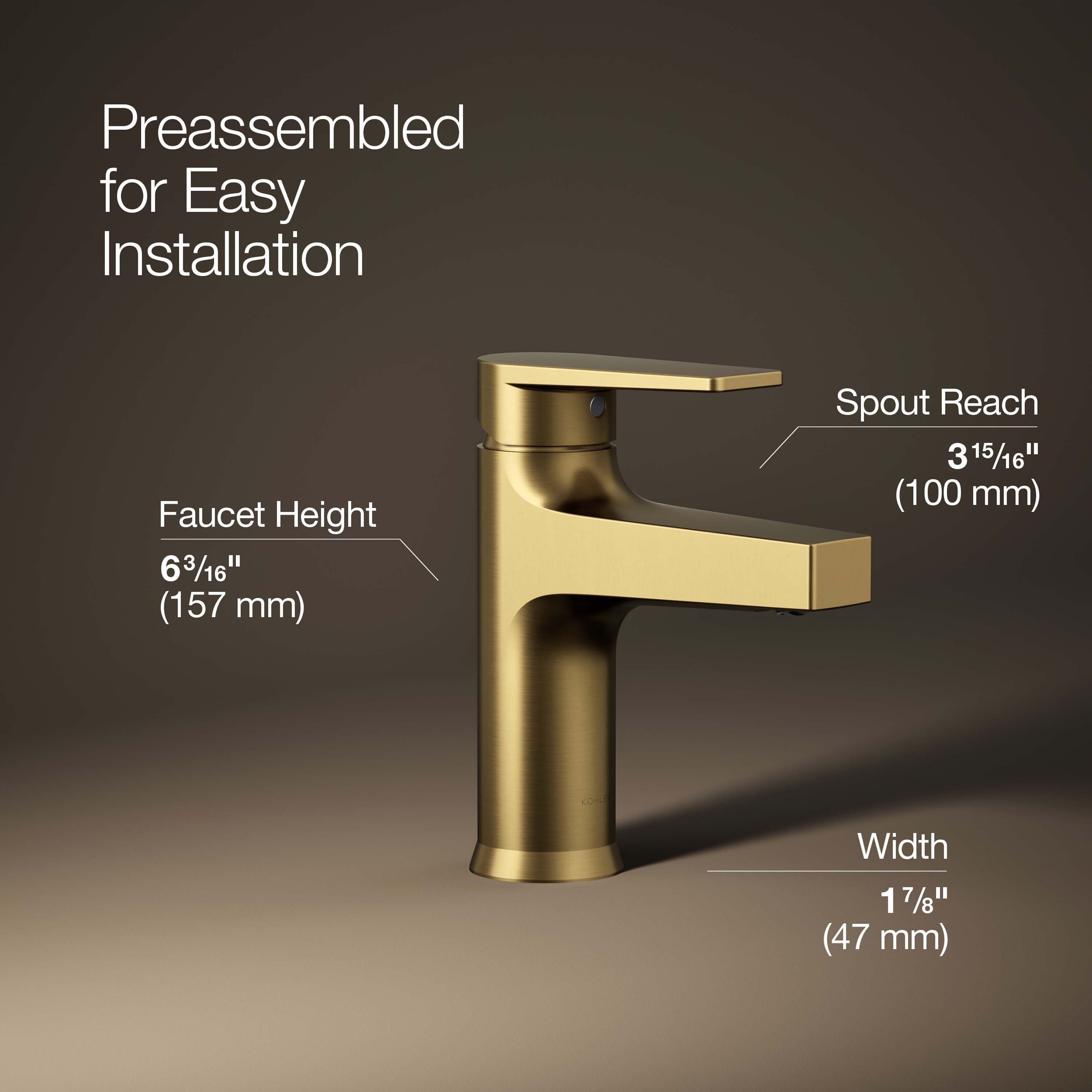 KOHLER 74013-4-2MB Lavatory-Faucets - View #4