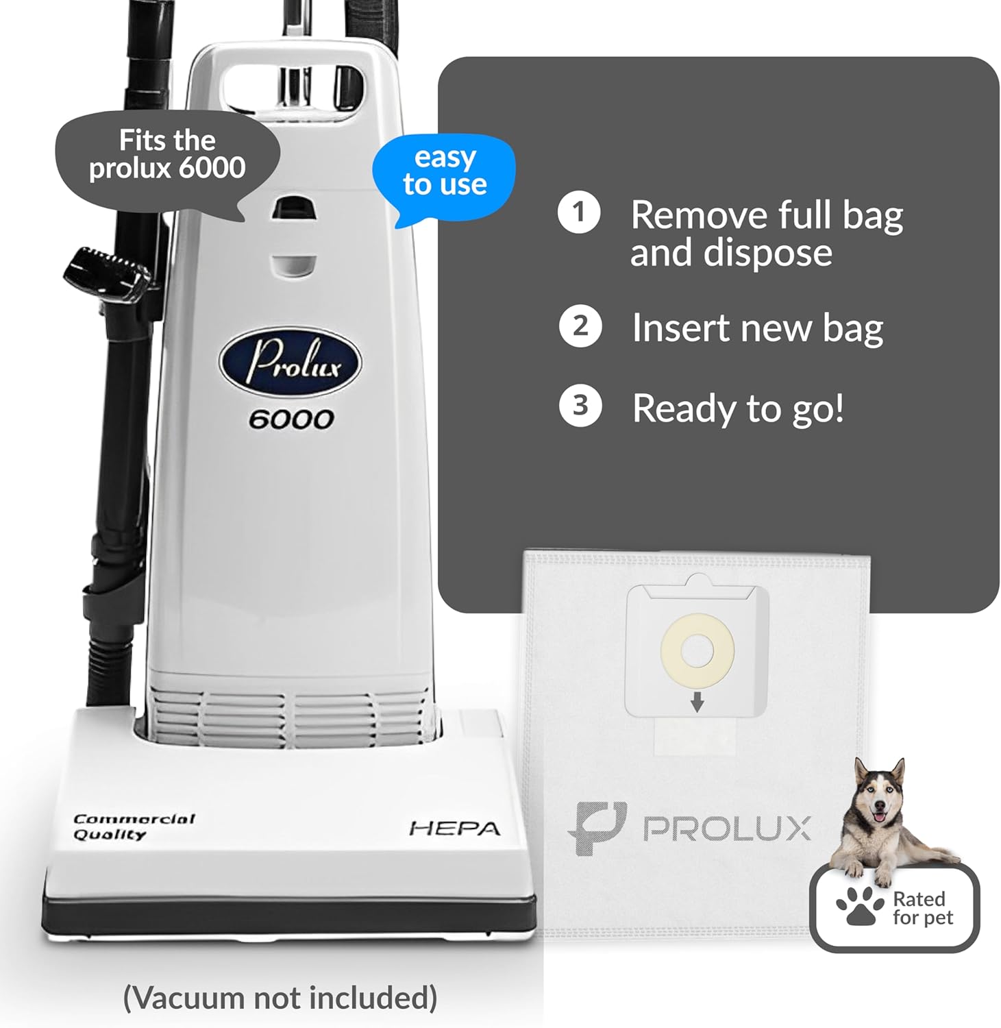 Prolux PL671 Vacuum-Bags - View #4