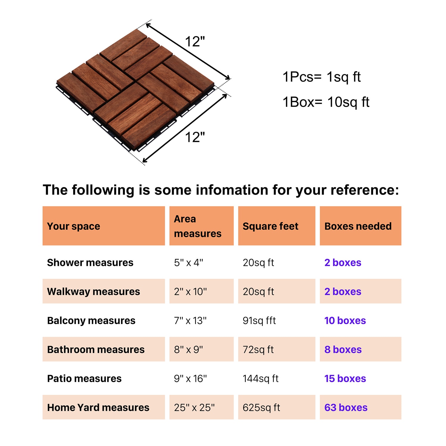 Bybafun YA1000009 Deck-Tiles - View #12