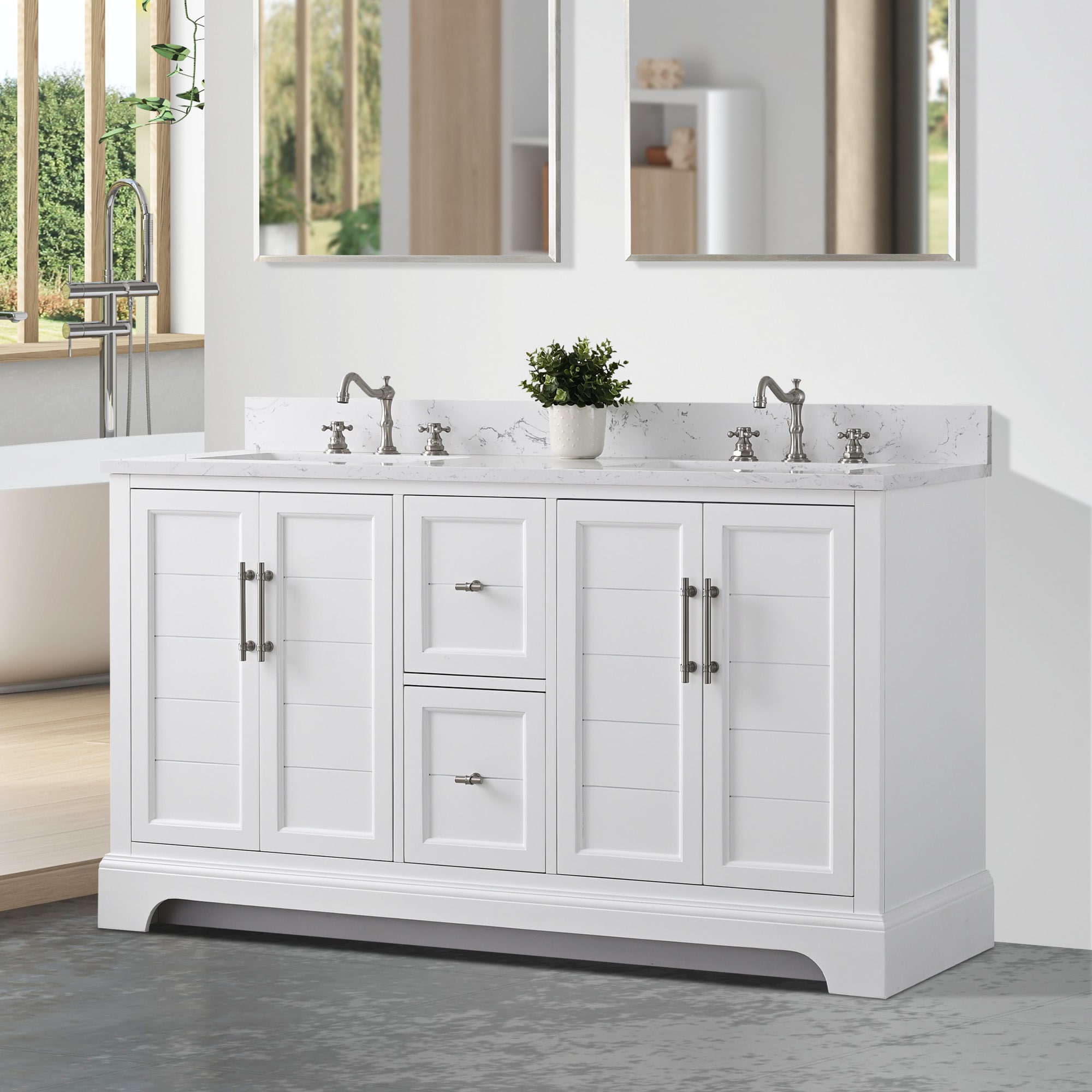Vanity Art VA5060-DW Bath-Vanity-Combo - View #2