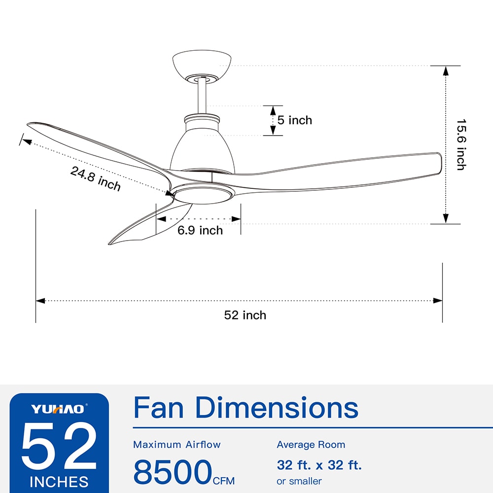 Topcraft TCCF53 Ceiling-Fans - View #9