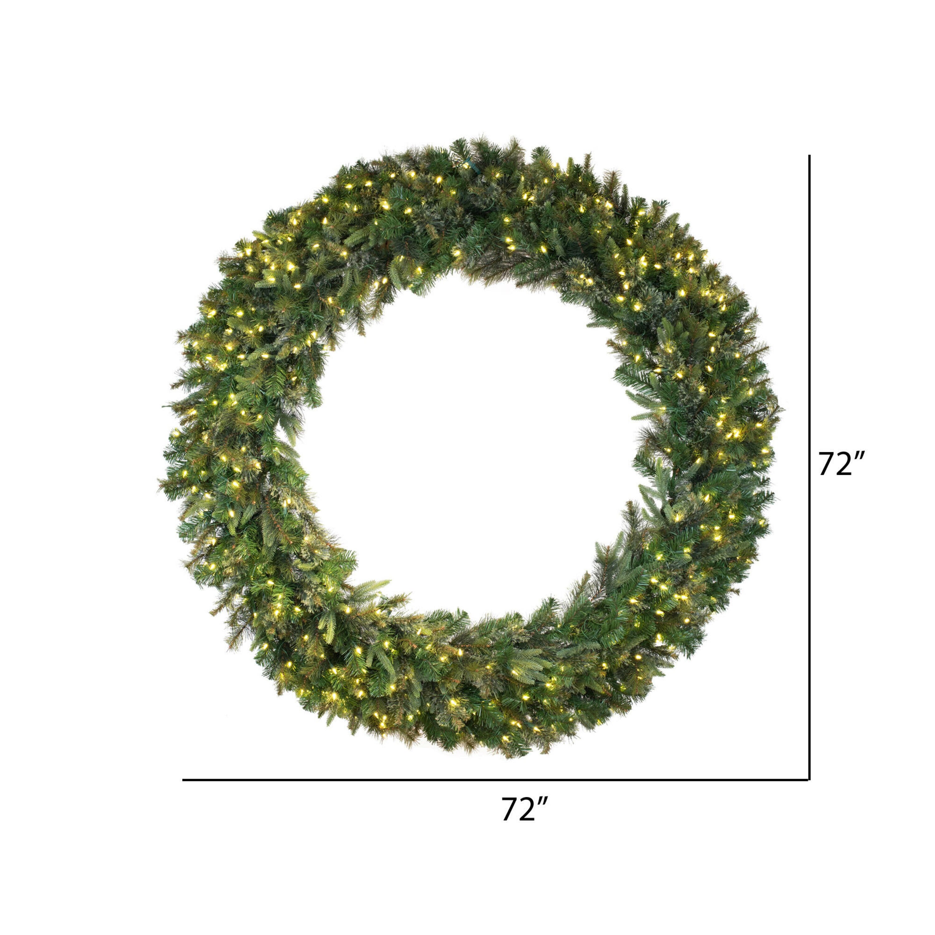 Vickerman A118373 Artificial-Christmas-Wreaths - View #5