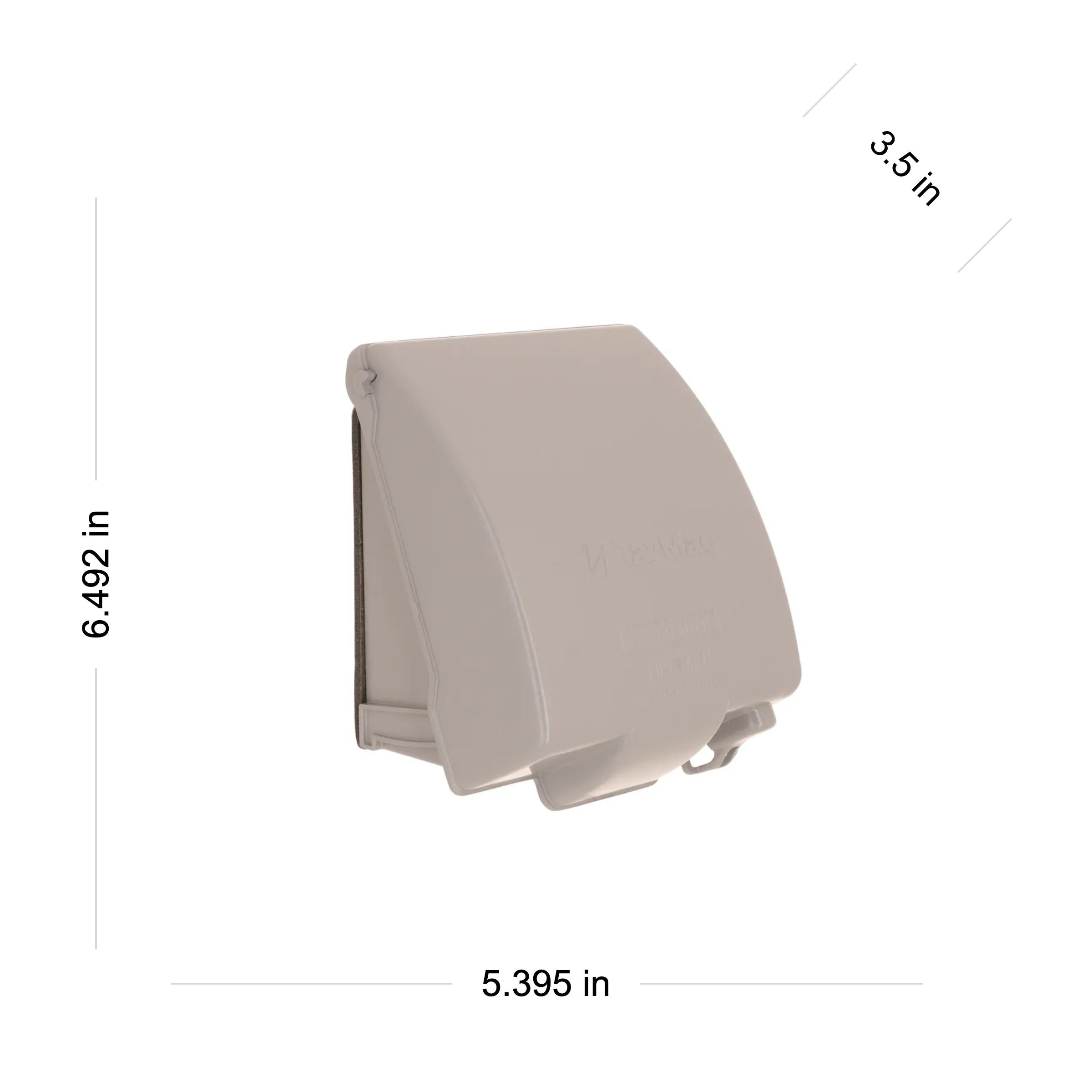 Hubbell MX7280S Electrical-Box-Covers - View #2