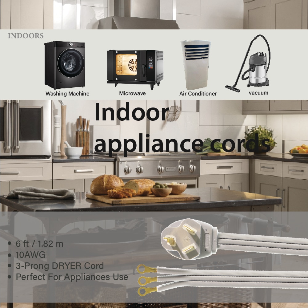 Utilitech 0122 Appliance-Power-Cords - View #4