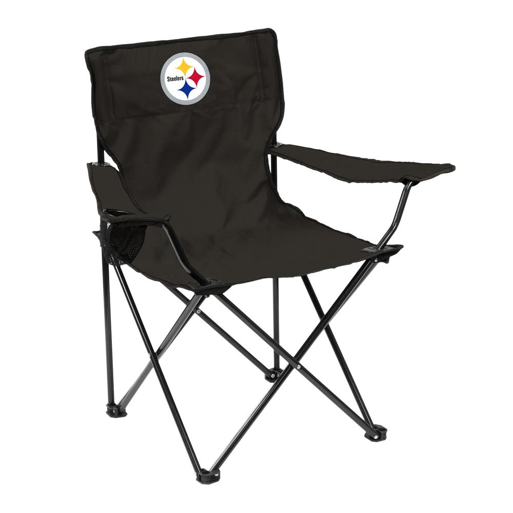 Logo Brands Pittsburgh Steelers Polyester Team Color Folding Toddler  Tailgate Chair in the Beach & Camping Chairs department at