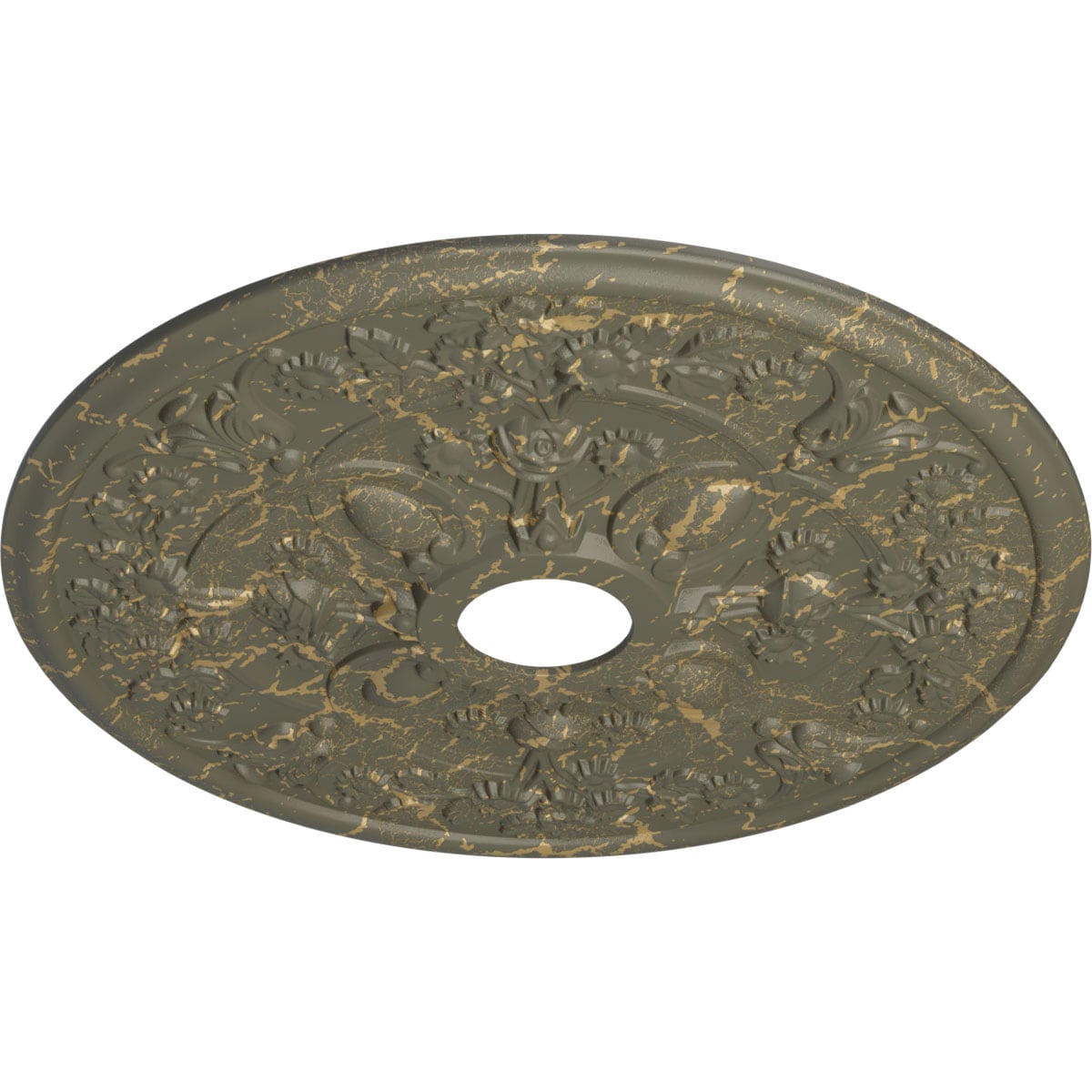 Ekena Millwork CM30ROWHC Ceiling-Medallions - View #2