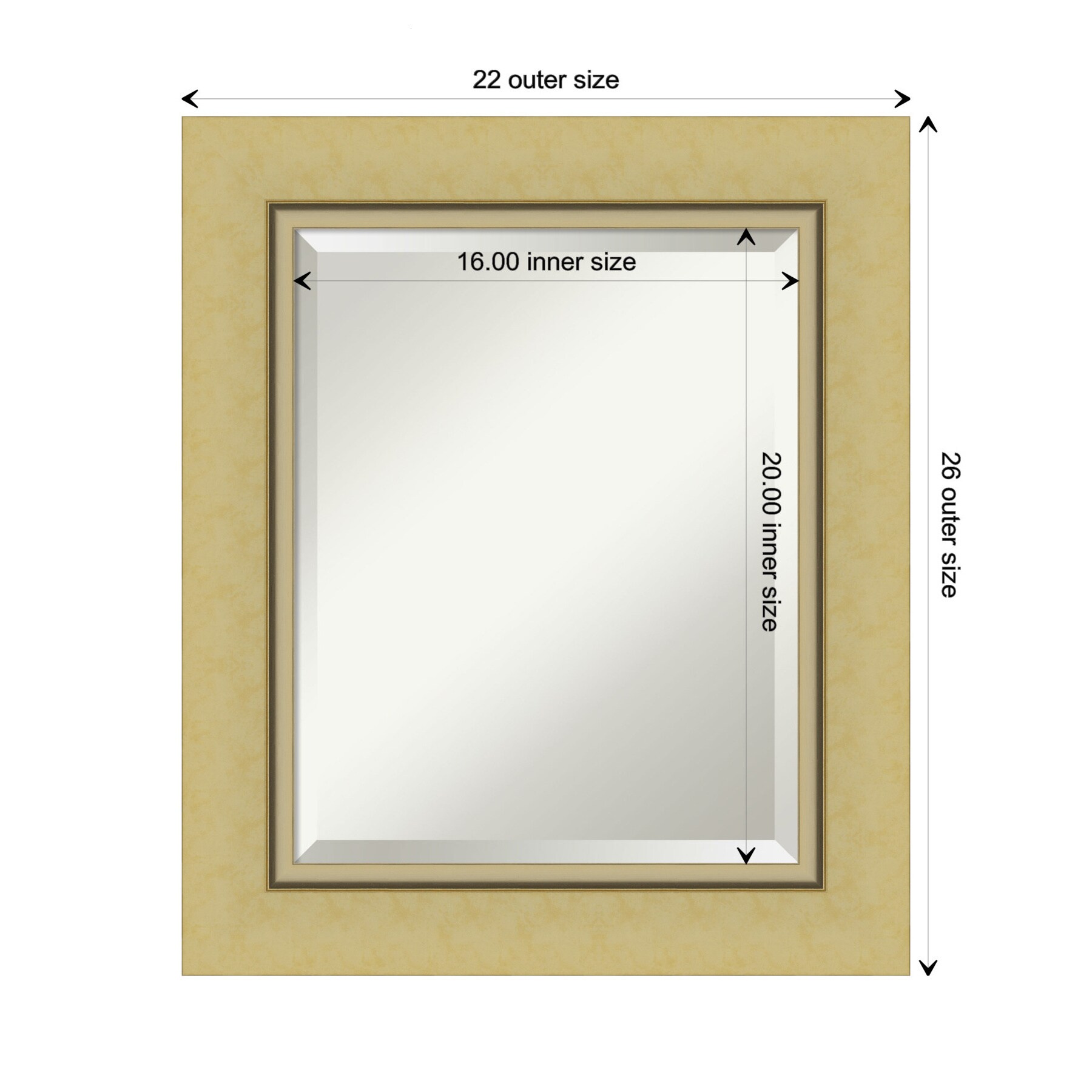 Amanti Art DSW4593040 Framed-Bath-Mirrors - View #4