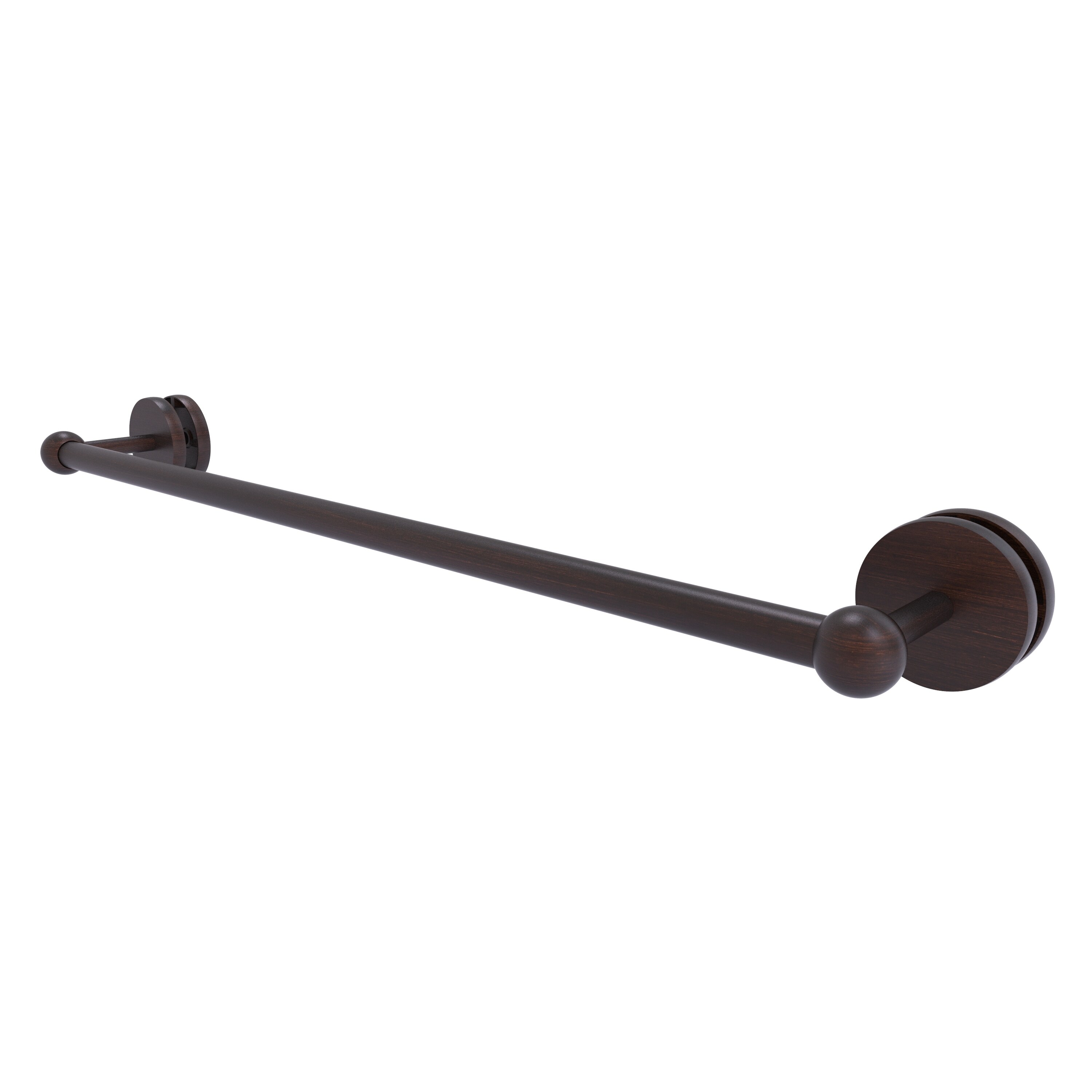 Allied Brass P1000-41-SM-24-VB Prestige Skyline 24-in Venetian Bronze Wall mount Single Towel Bar